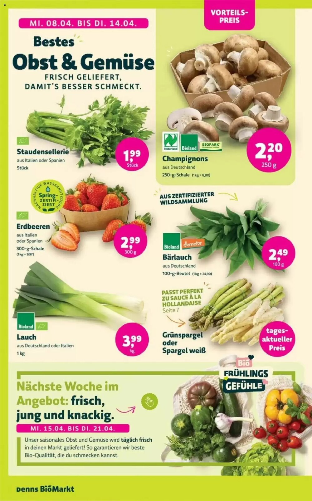 Denns BioMarkt Prospekt (ab 08.04.2026) zum Blättern - Seite 2