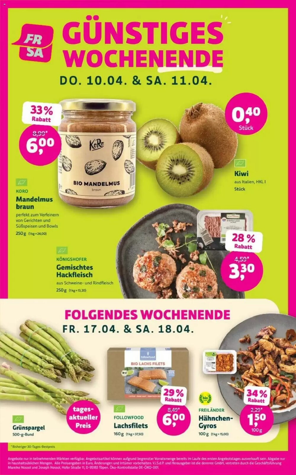 Denns BioMarkt Prospekt (ab 08.04.2026) zum Blättern - Seite 4