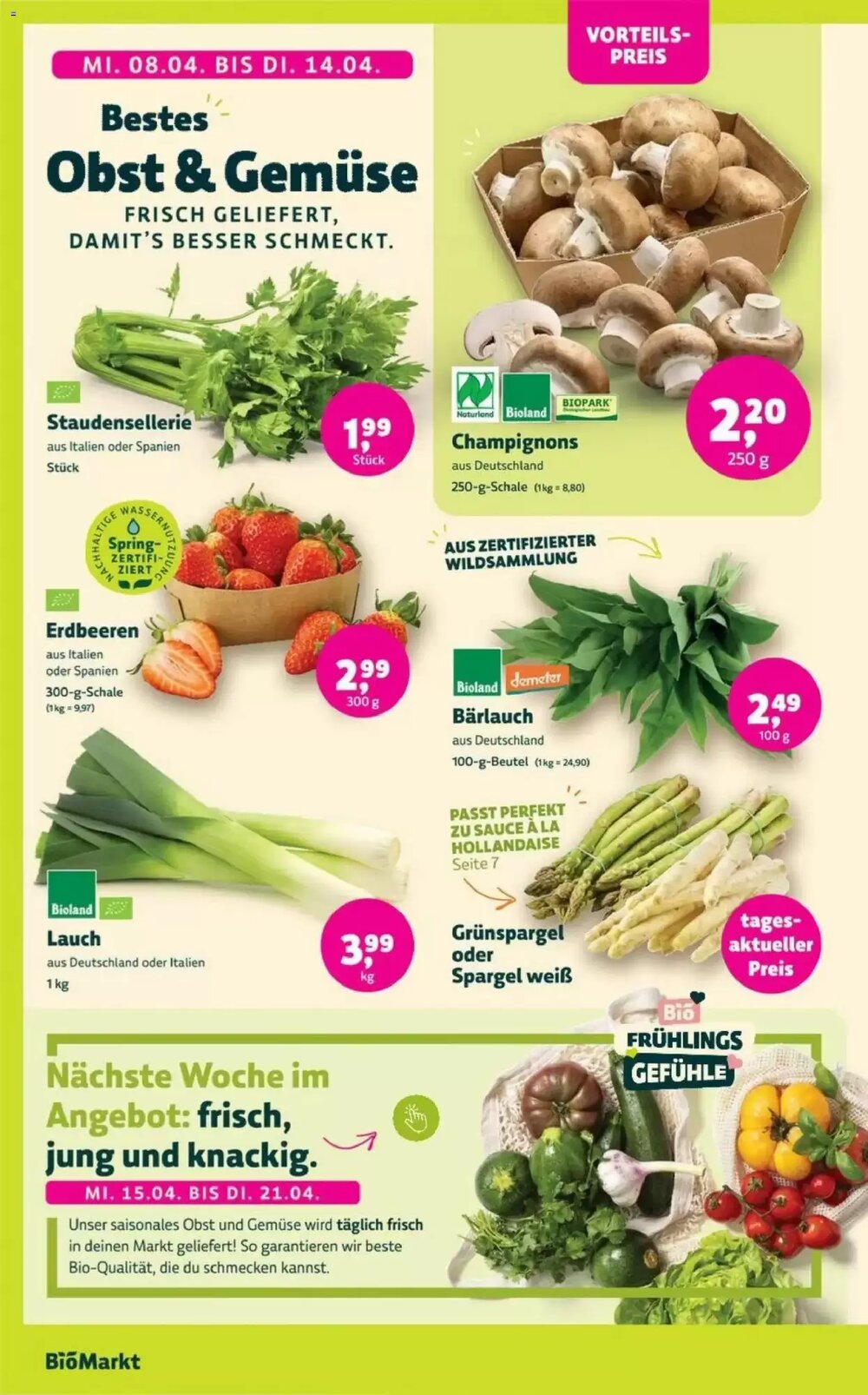 Biomarkt Prospekt (ab 08.04.2026) zum Blättern - Seite 2