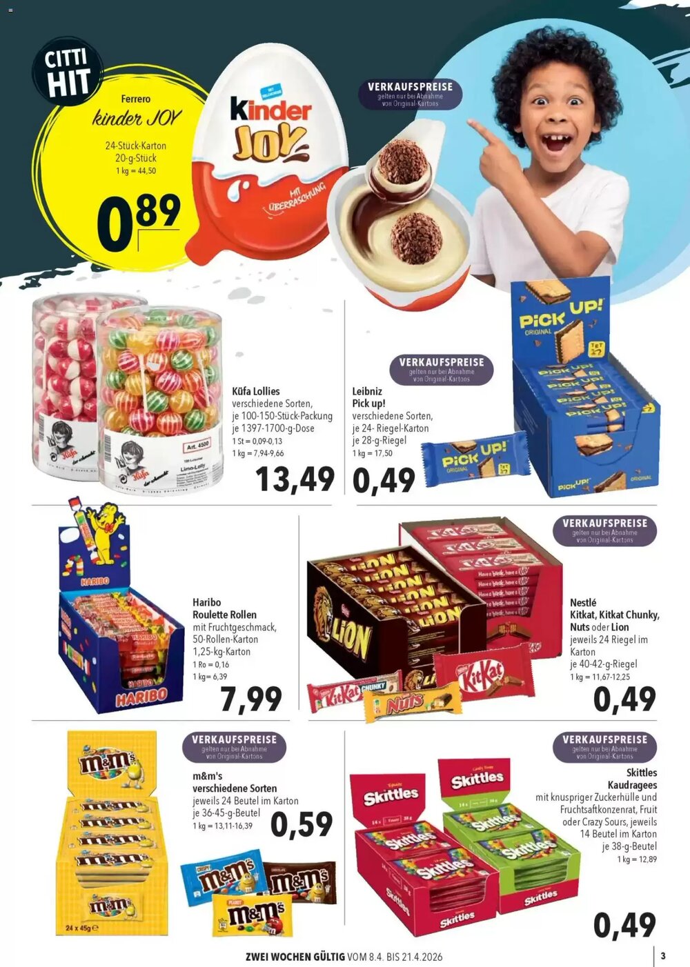 CITTI Markt Prospekt (ab 08.04.2026) zum Blättern - Seite 3