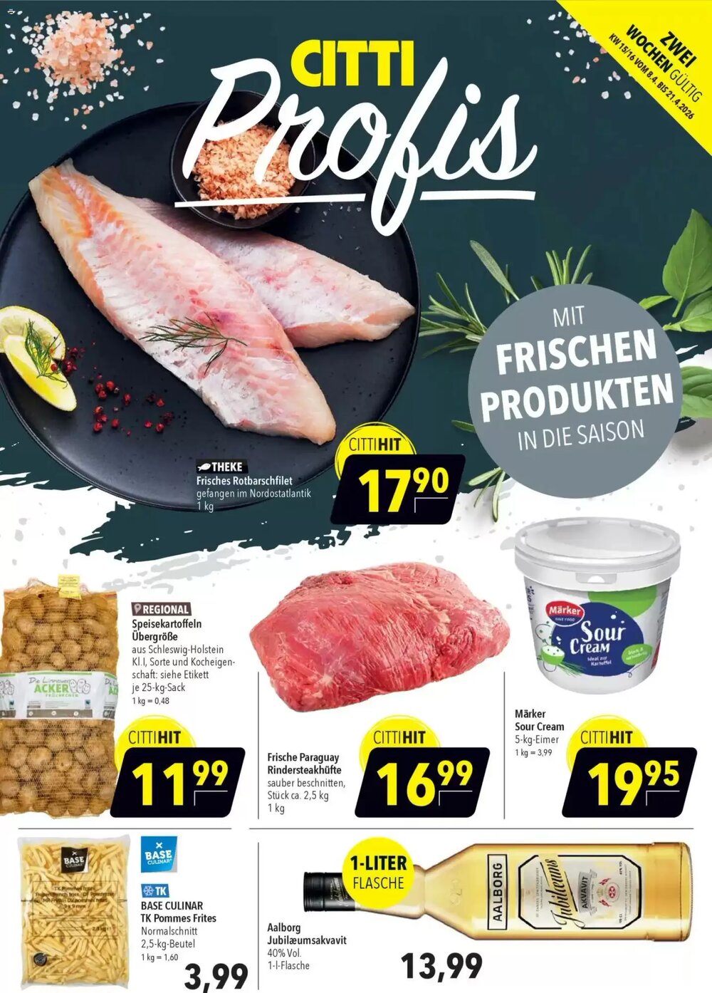 CITTI Markt Prospekt (ab 08.04.2026) zum Blättern - Seite 1