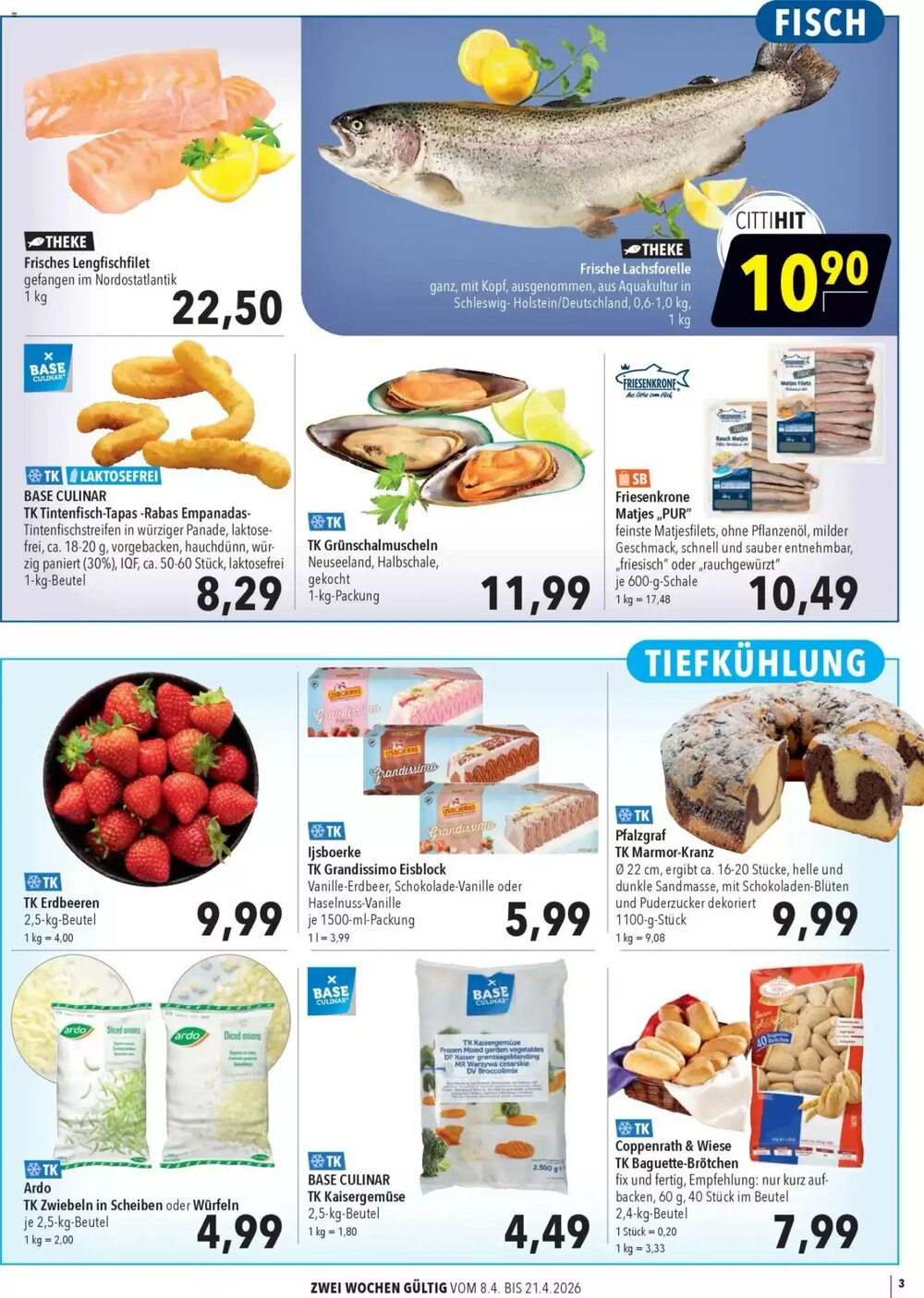 CITTI Markt Prospekt (ab 08.04.2026) zum Blättern - Seite 3