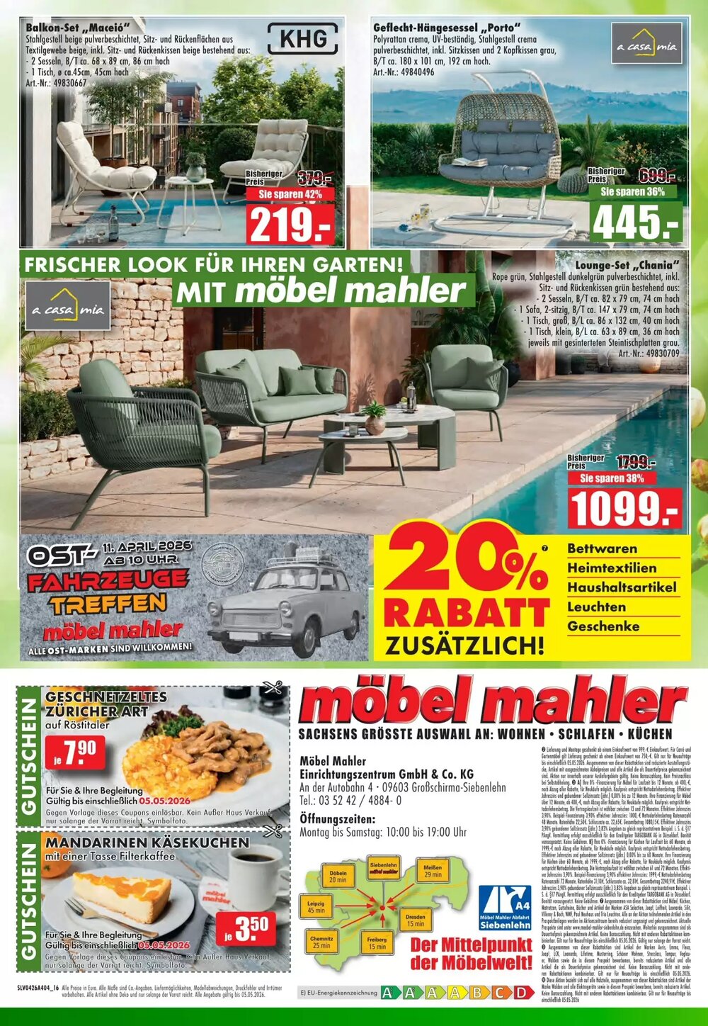 Möbel Mahler Prospekt (ab 08.04.2026) zum Blättern - Seite 16