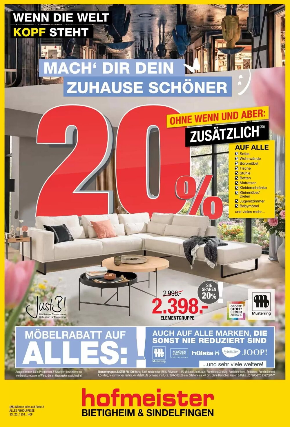 Hofmeister Prospekt (ab 08.04.2026) zum Blättern - Seite 1