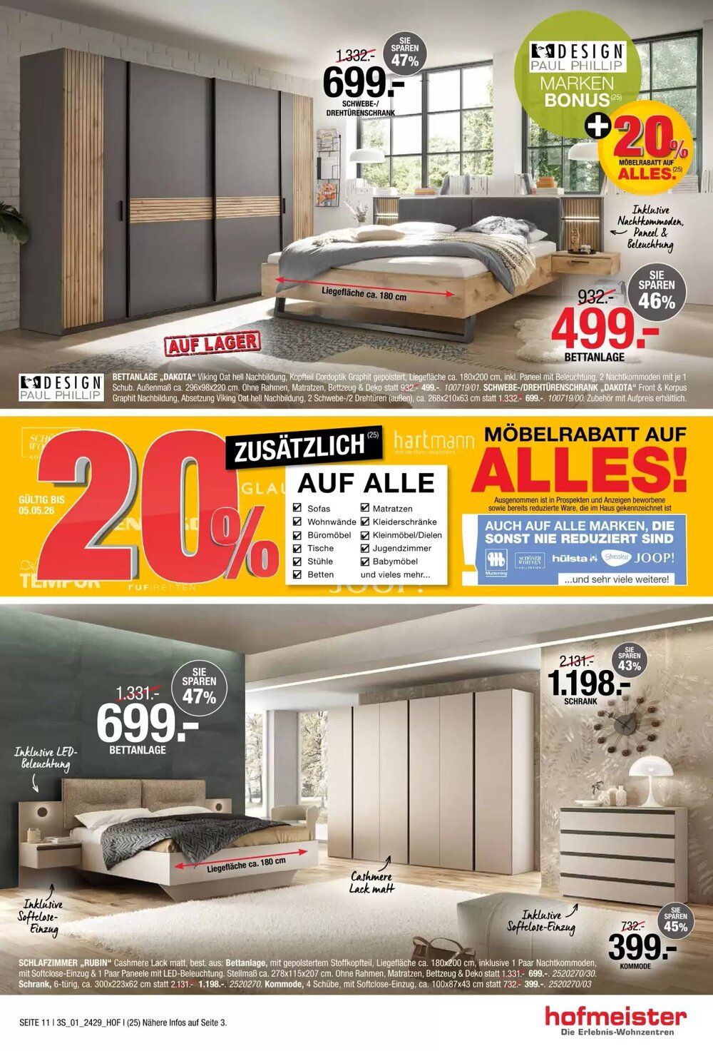 Hofmeister Prospekt (ab 08.04.2026) zum Blättern - Seite 11