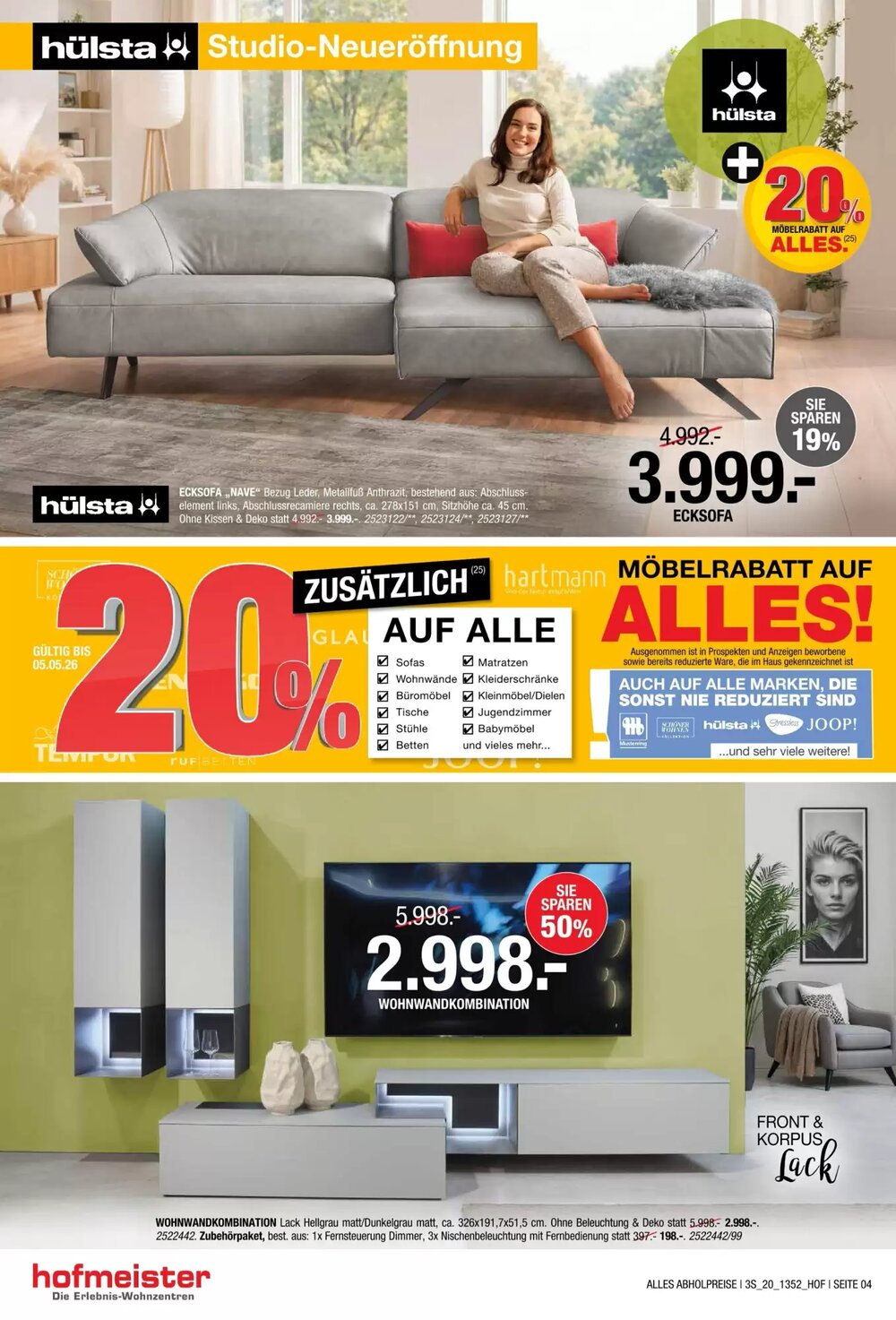 Hofmeister Prospekt (ab 08.04.2026) zum Blättern - Seite 4