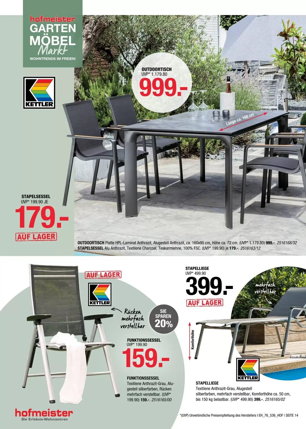 Hofmeister Prospekt (ab 08.04.2026) zum Blättern - Seite 14