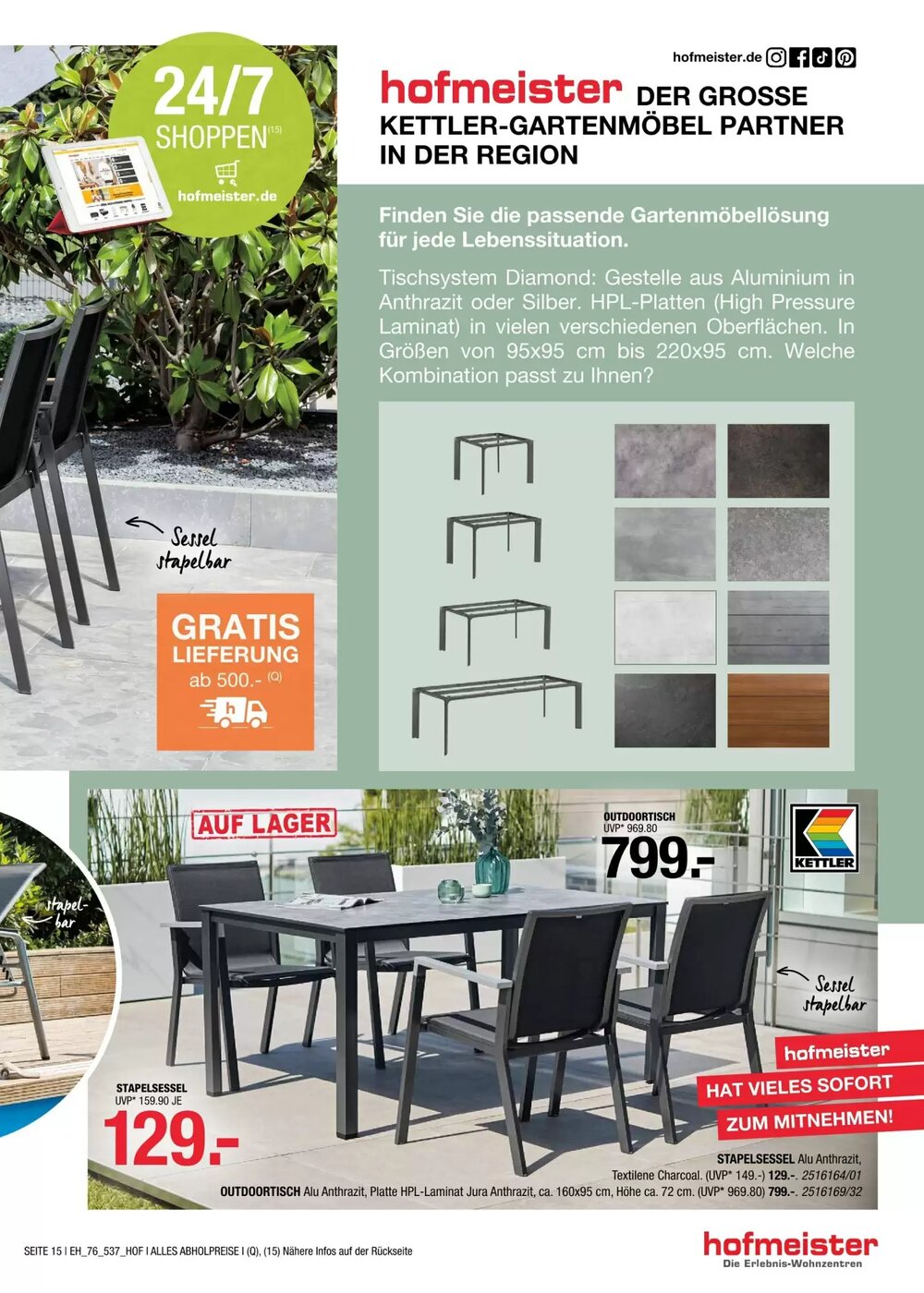 Hofmeister Prospekt (ab 08.04.2026) zum Blättern - Seite 15