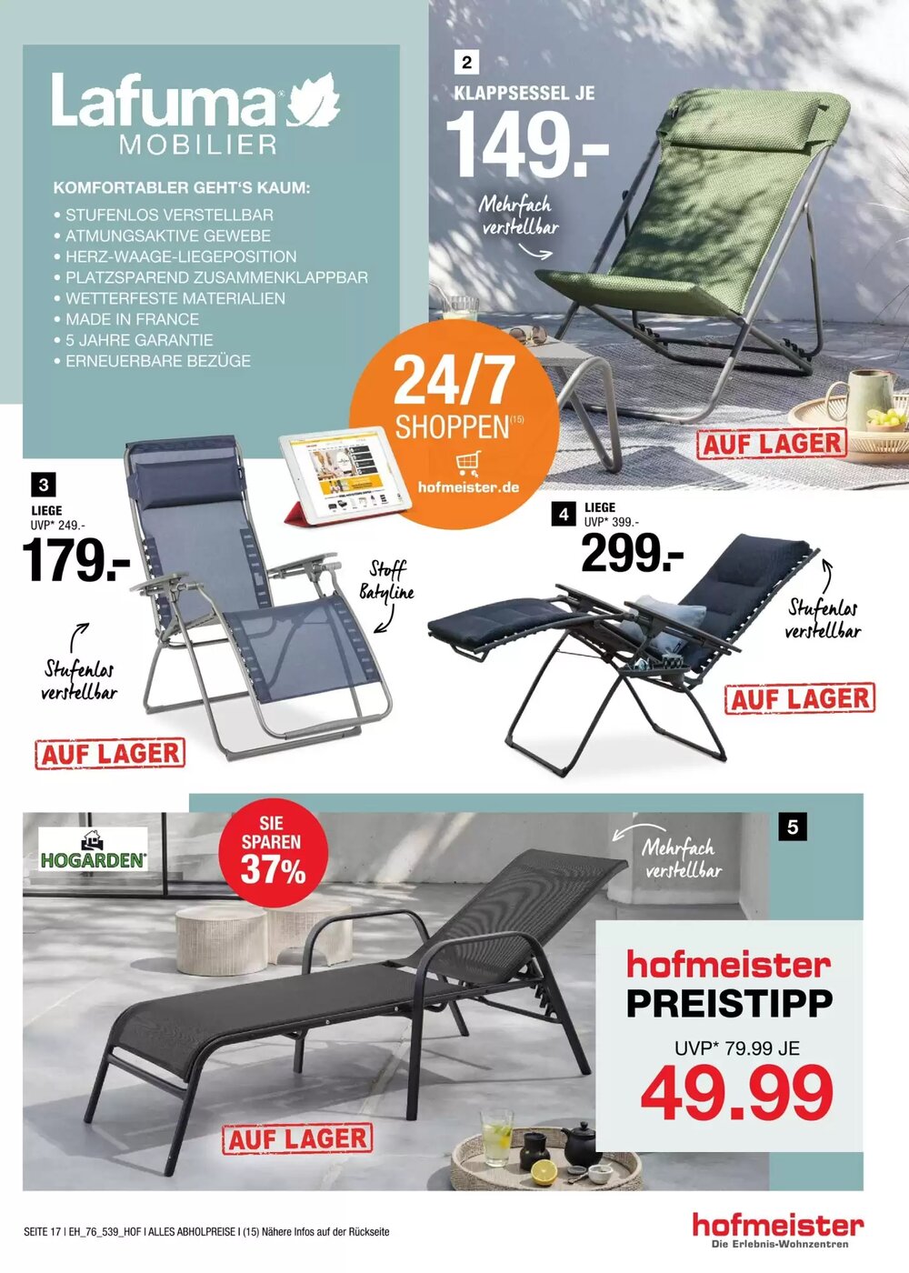Hofmeister Prospekt (ab 08.04.2026) zum Blättern - Seite 17