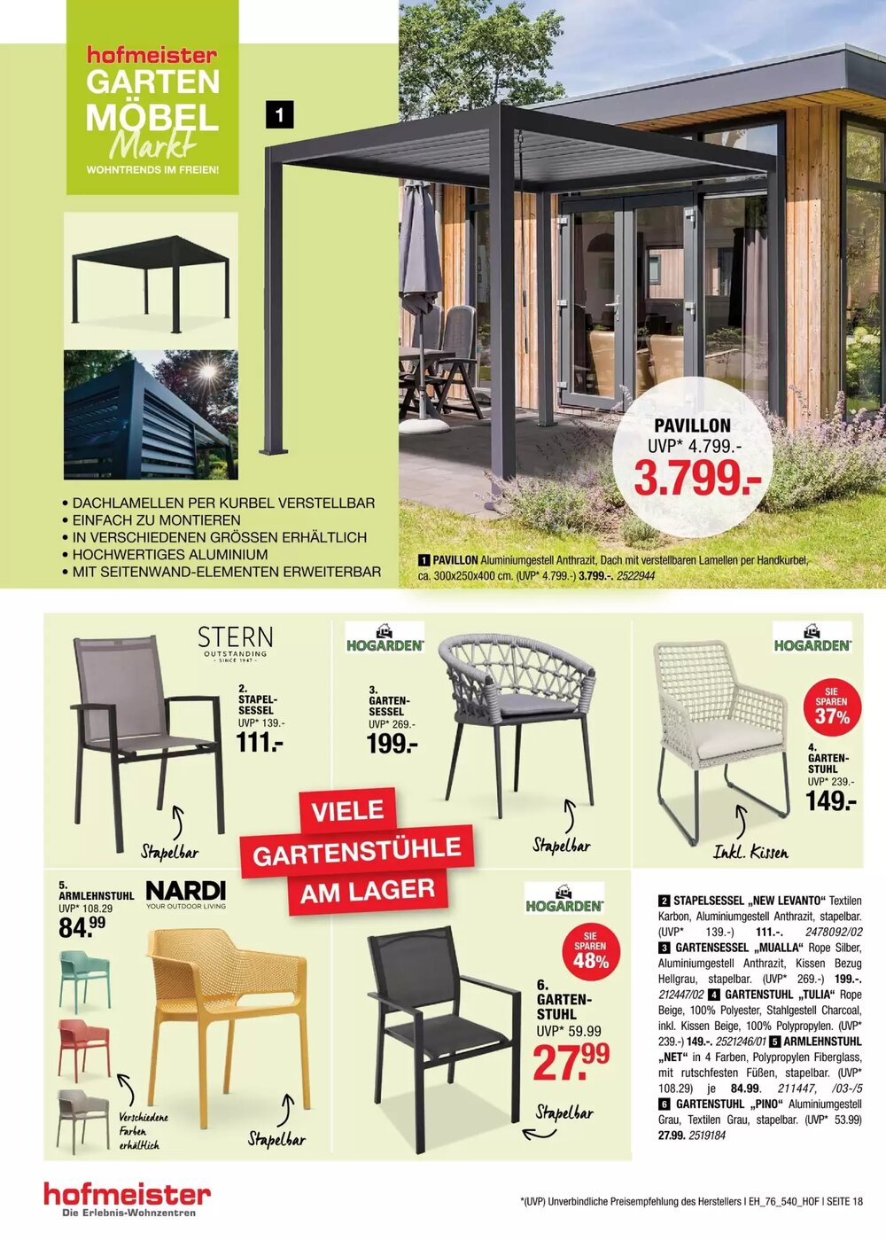 Hofmeister Prospekt (ab 08.04.2026) zum Blättern - Seite 18