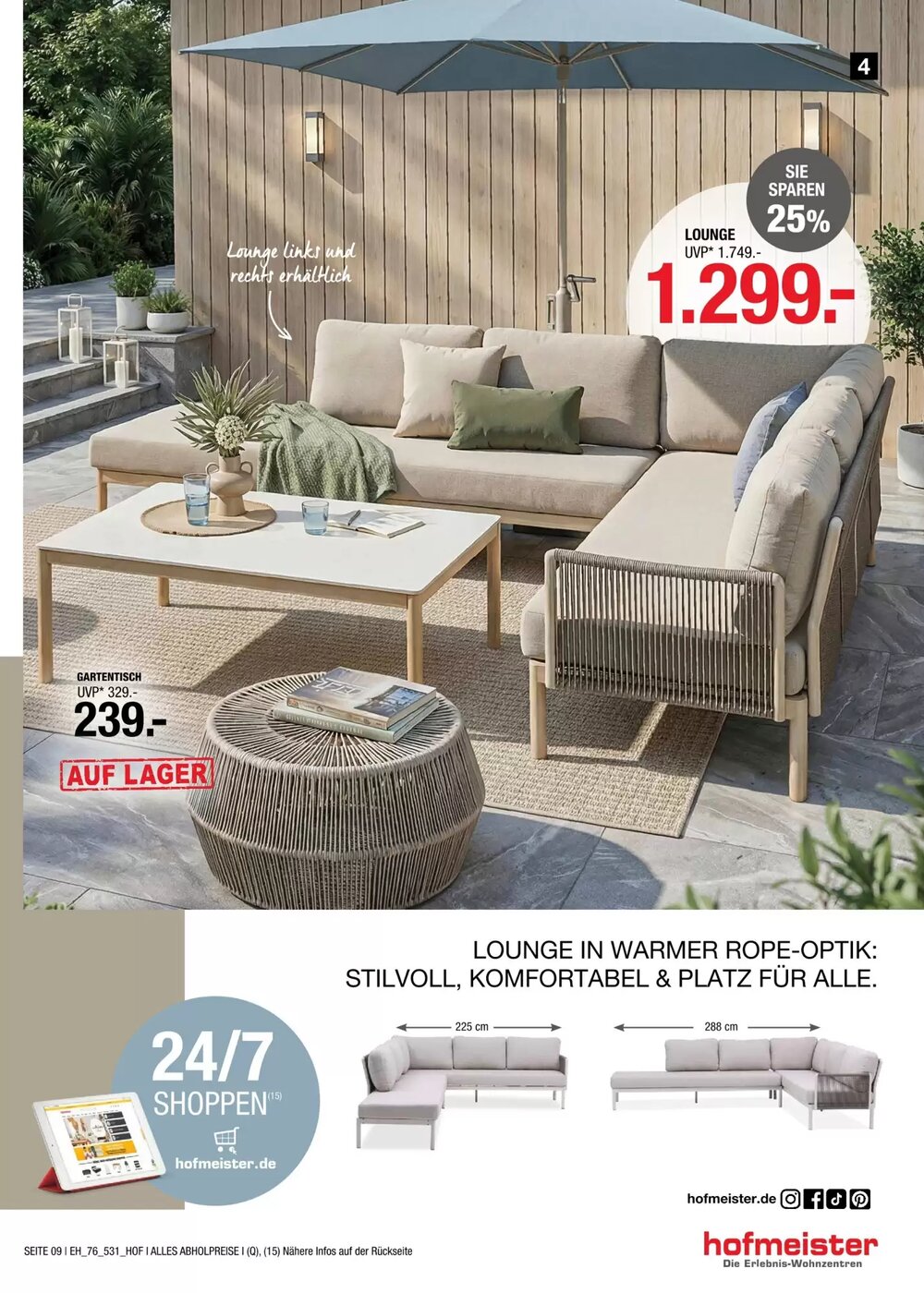 Hofmeister Prospekt (ab 08.04.2026) zum Blättern - Seite 9