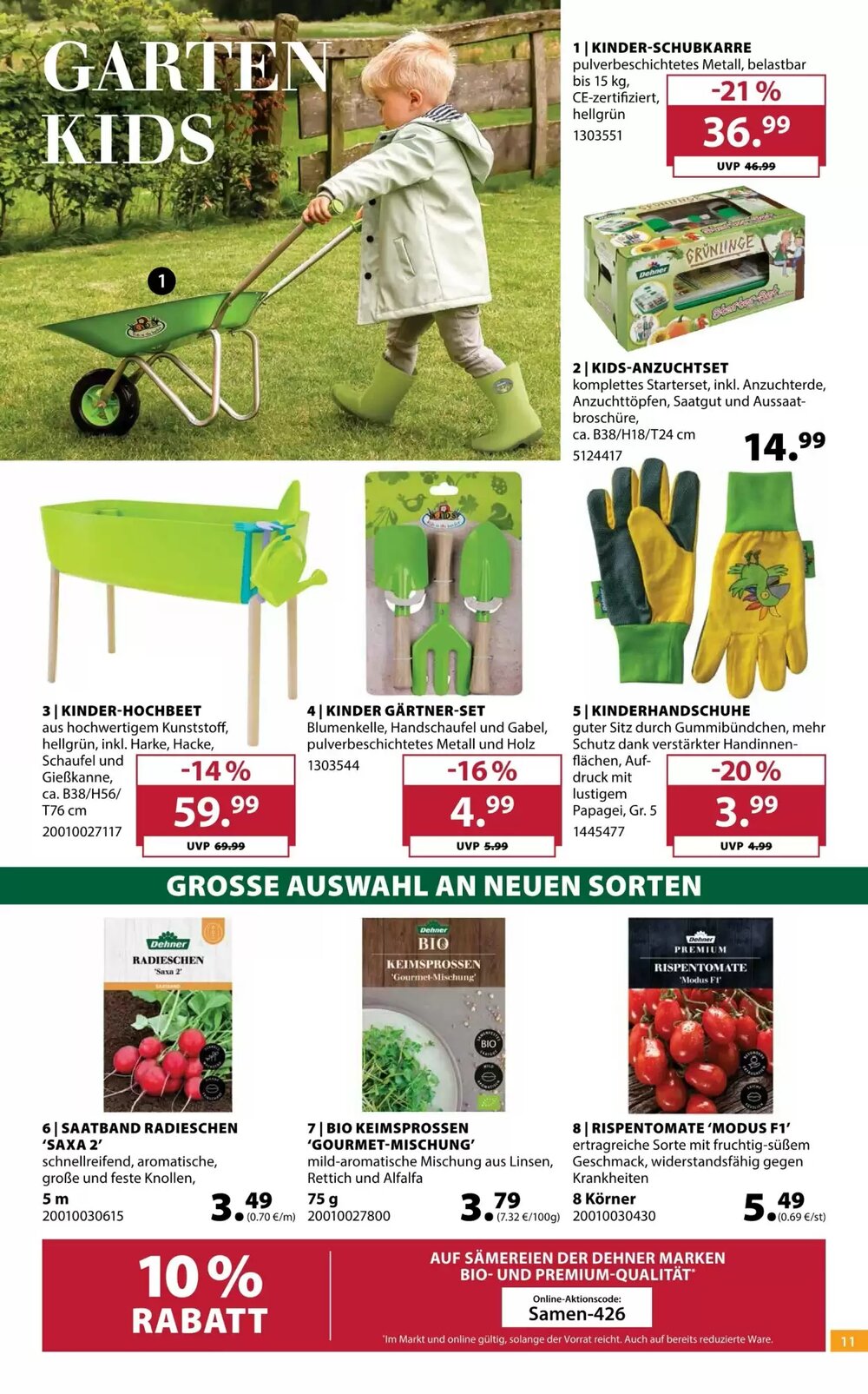 Dehner Prospekt (ab 08.04.2026) zum Blättern - Seite 11