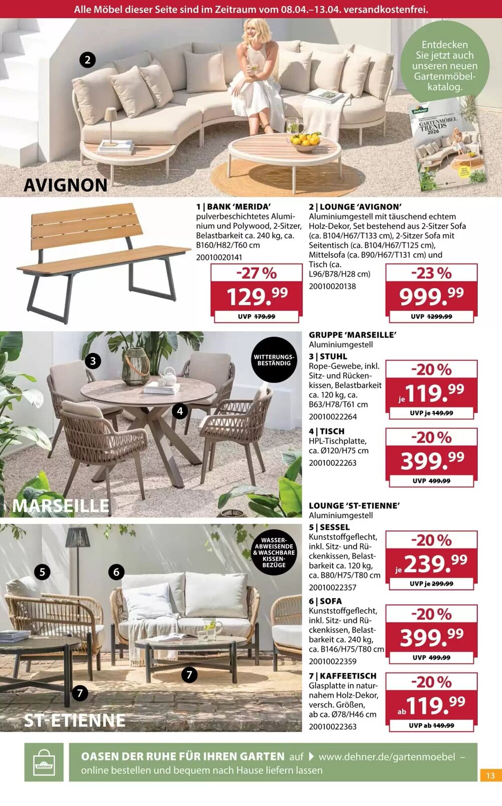 Dehner Prospekt (ab 08.04.2026) zum Blättern - Seite 13
