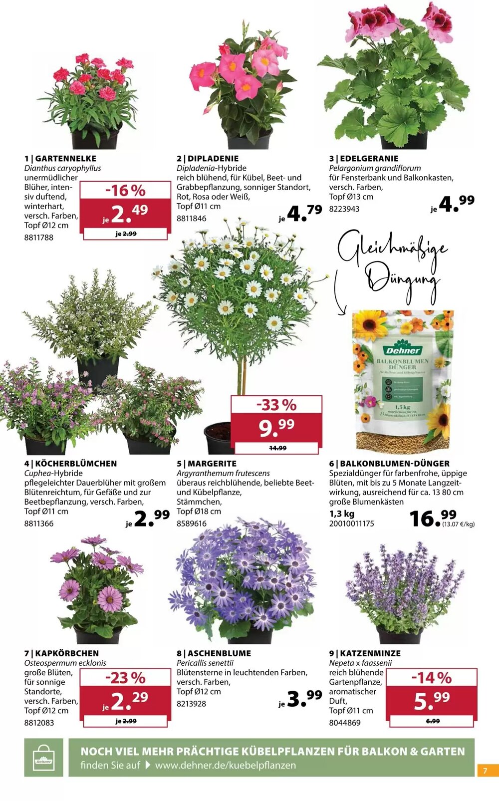 Dehner Prospekt (ab 08.04.2026) zum Blättern - Seite 7