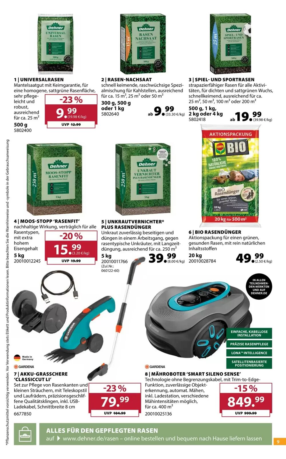 Dehner Prospekt (ab 08.04.2026) zum Blättern - Seite 9