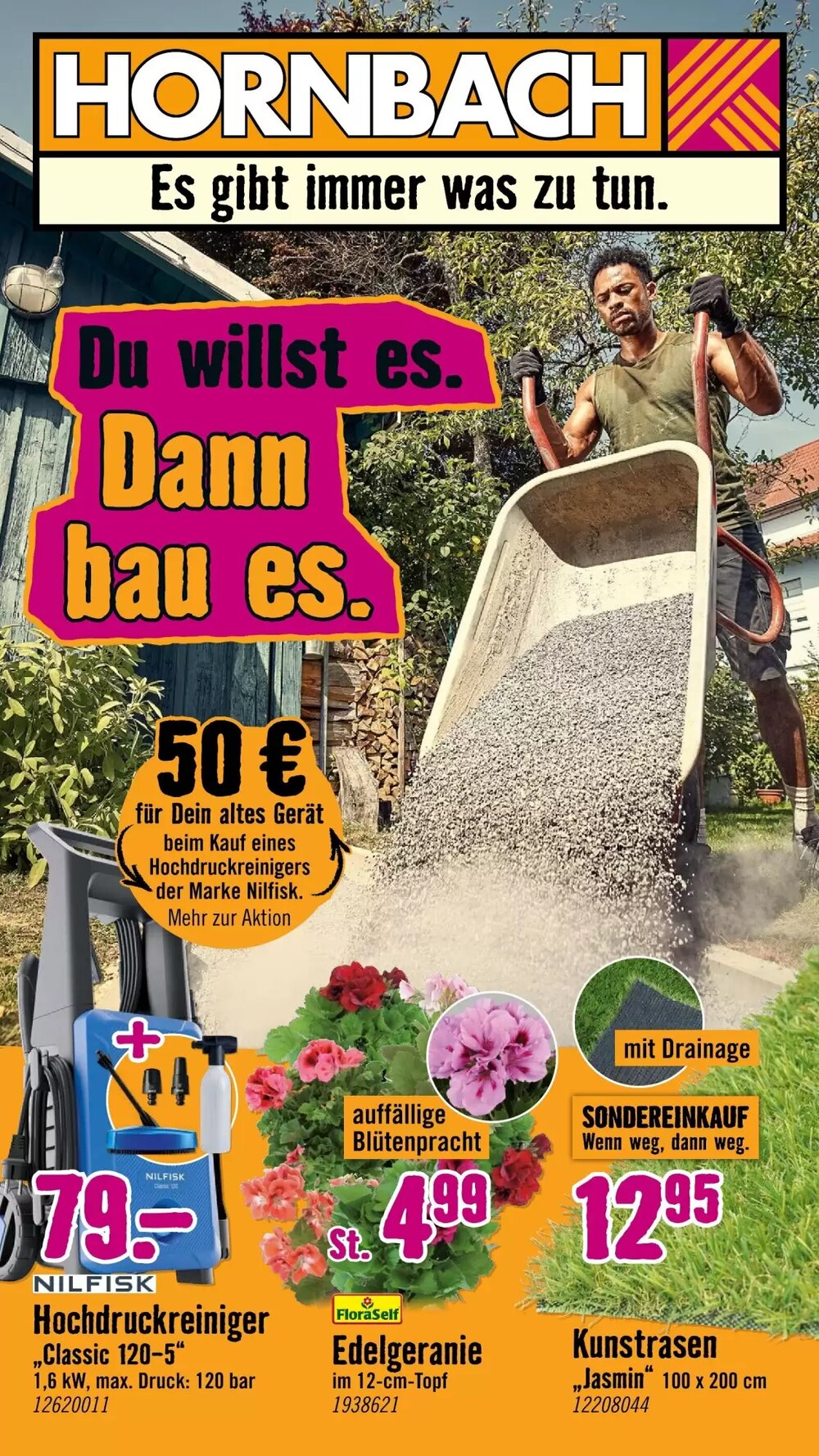 Hornbach Prospekt (ab 08.04.2026) zum Blättern - Seite 1