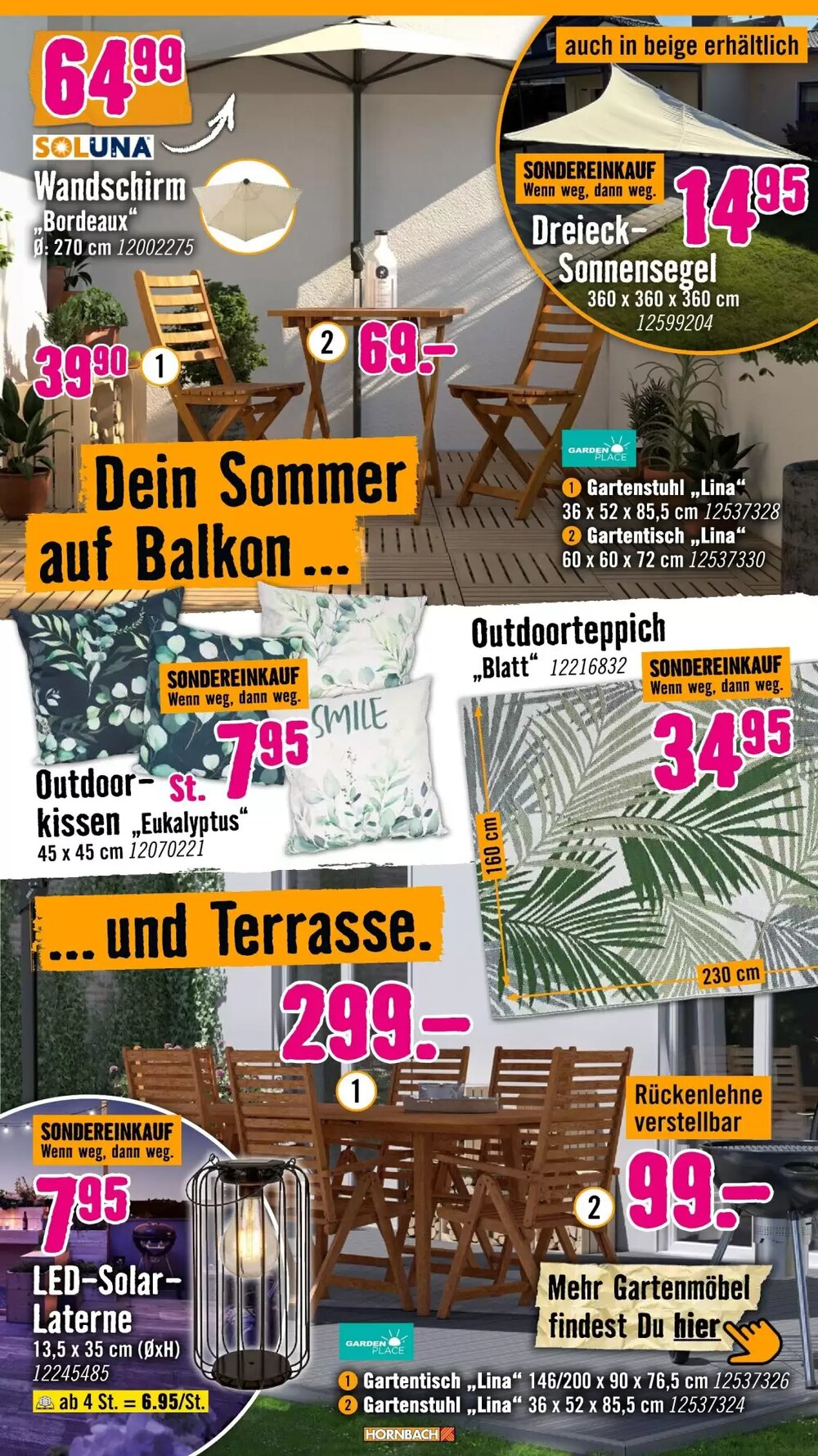Hornbach Prospekt (ab 08.04.2026) zum Blättern - Seite 34