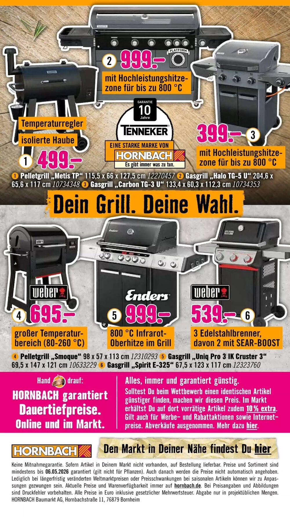 Hornbach Prospekt (ab 08.04.2026) zum Blättern - Seite 36