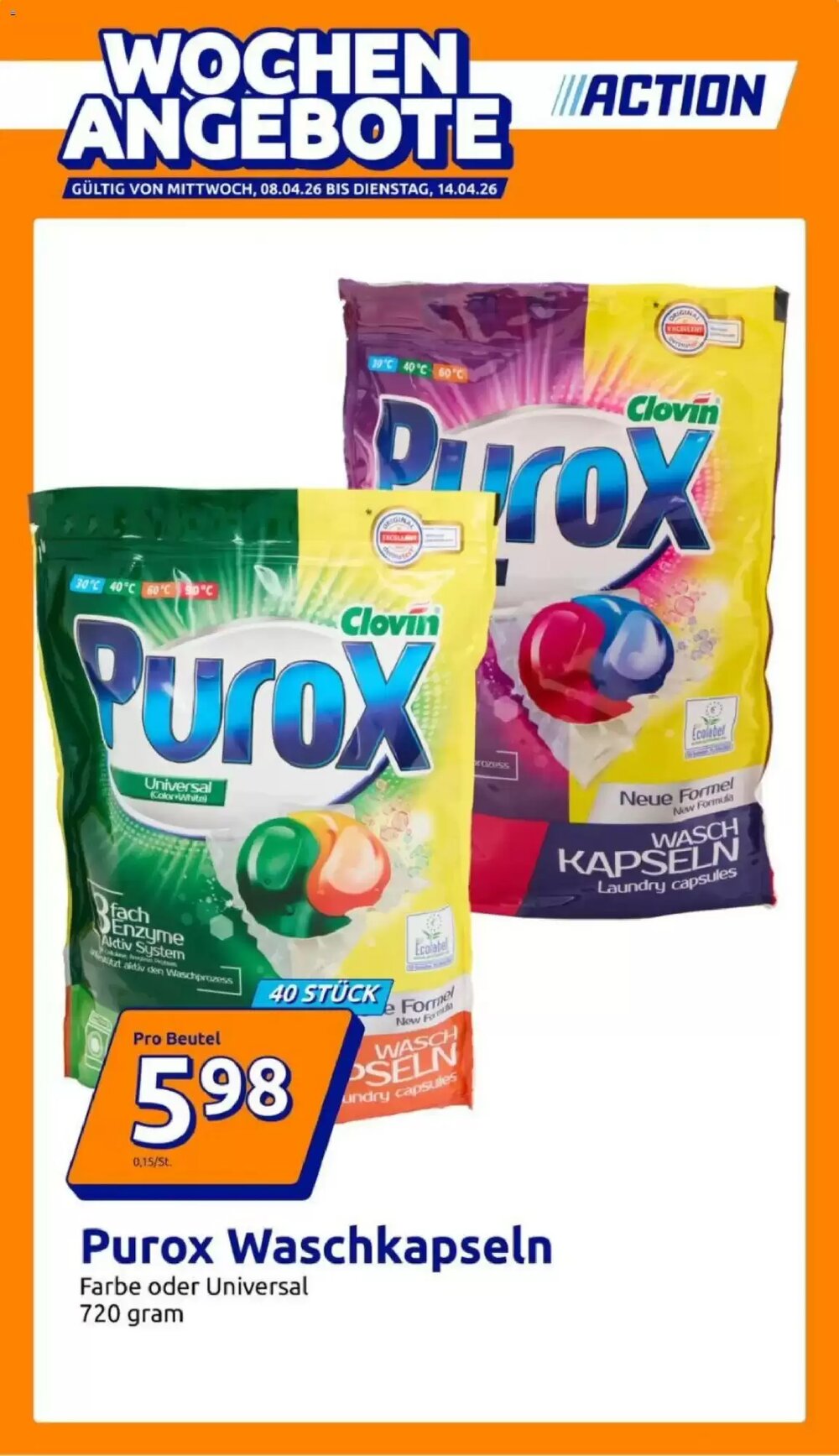 Action Prospekt (ab 08.04.2026) zum Blättern - Seite 1