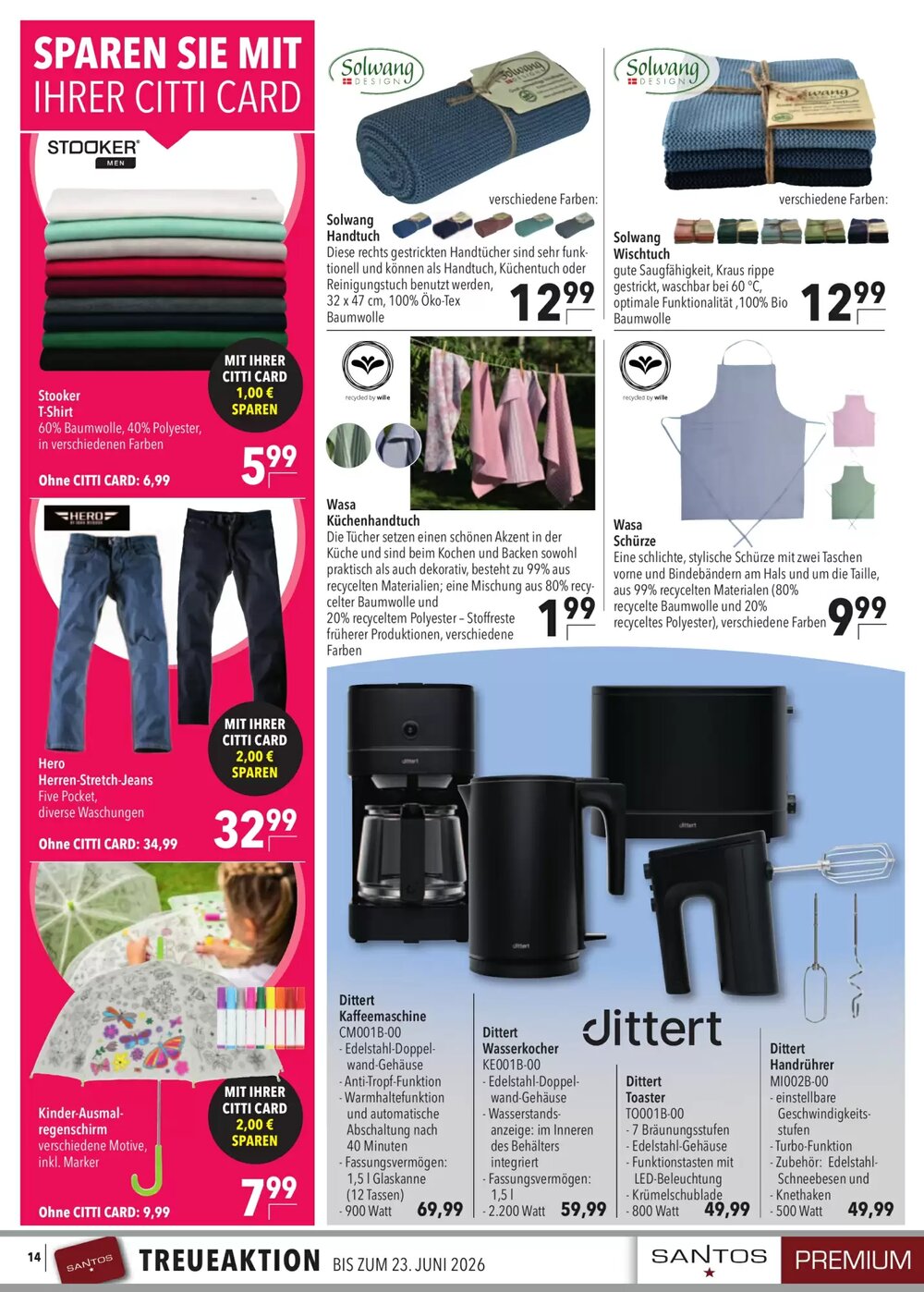 CITTI Markt Prospekt (ab 08.04.2026) zum Blättern - Seite 16