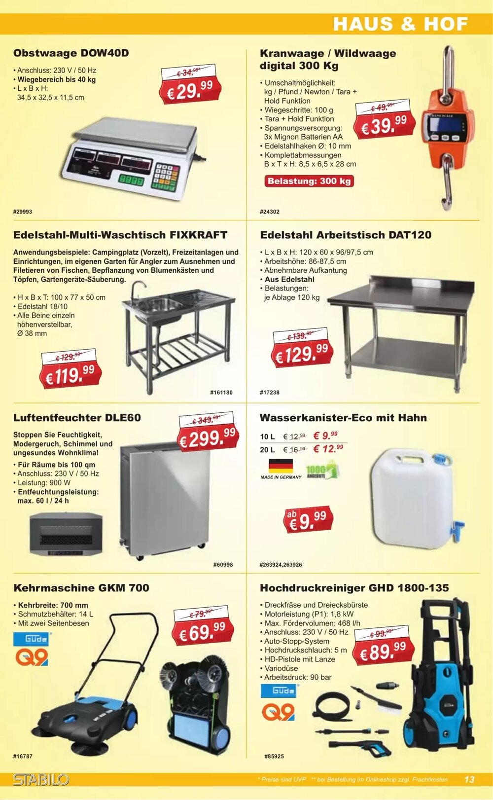 Stabilo Fachmarkt Prospekt (ab 08.04.2026) zum Blättern - Seite 13