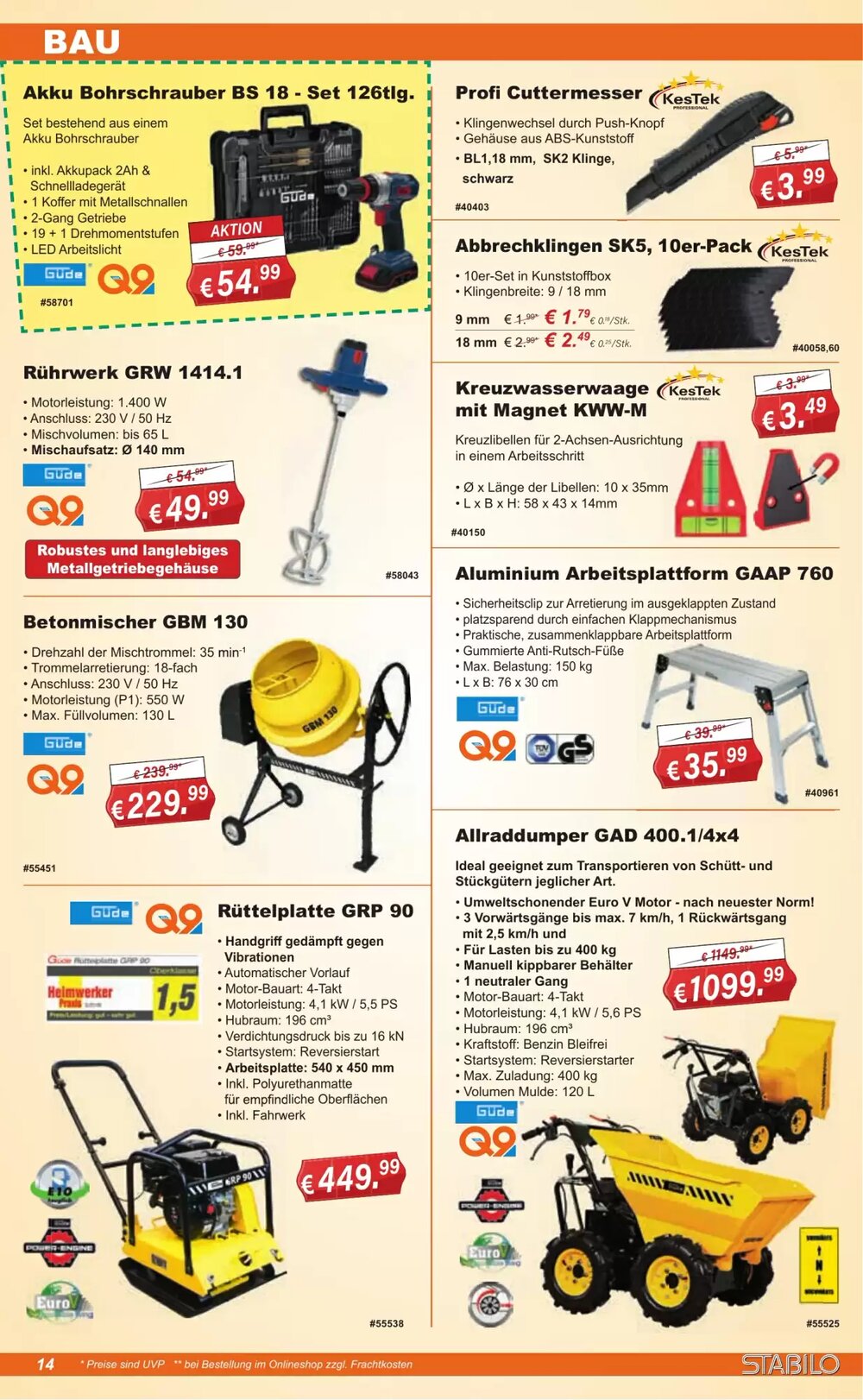 Stabilo Fachmarkt Prospekt (ab 08.04.2026) zum Blättern - Seite 14