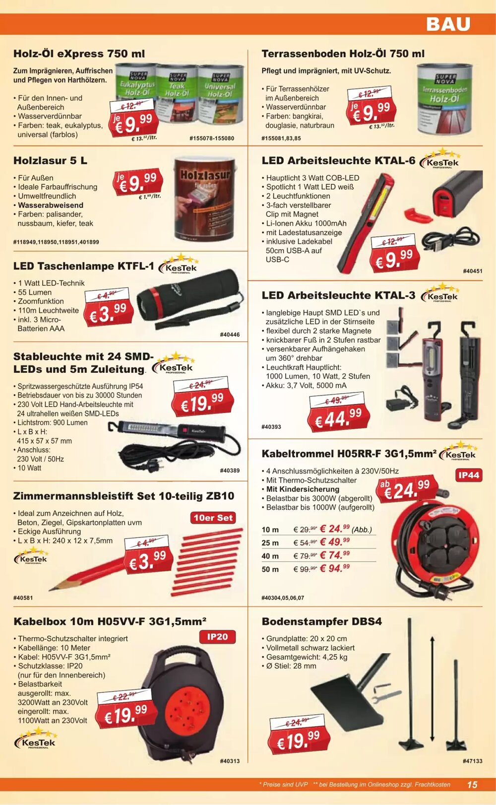 Stabilo Fachmarkt Prospekt (ab 08.04.2026) zum Blättern - Seite 15