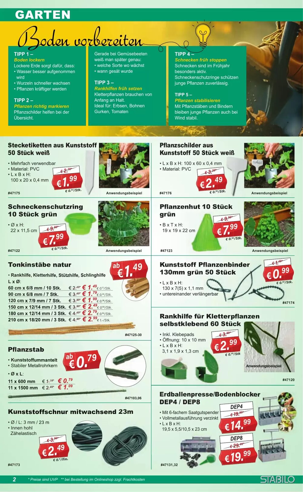 Stabilo Fachmarkt Prospekt (ab 08.04.2026) zum Blättern - Seite 2