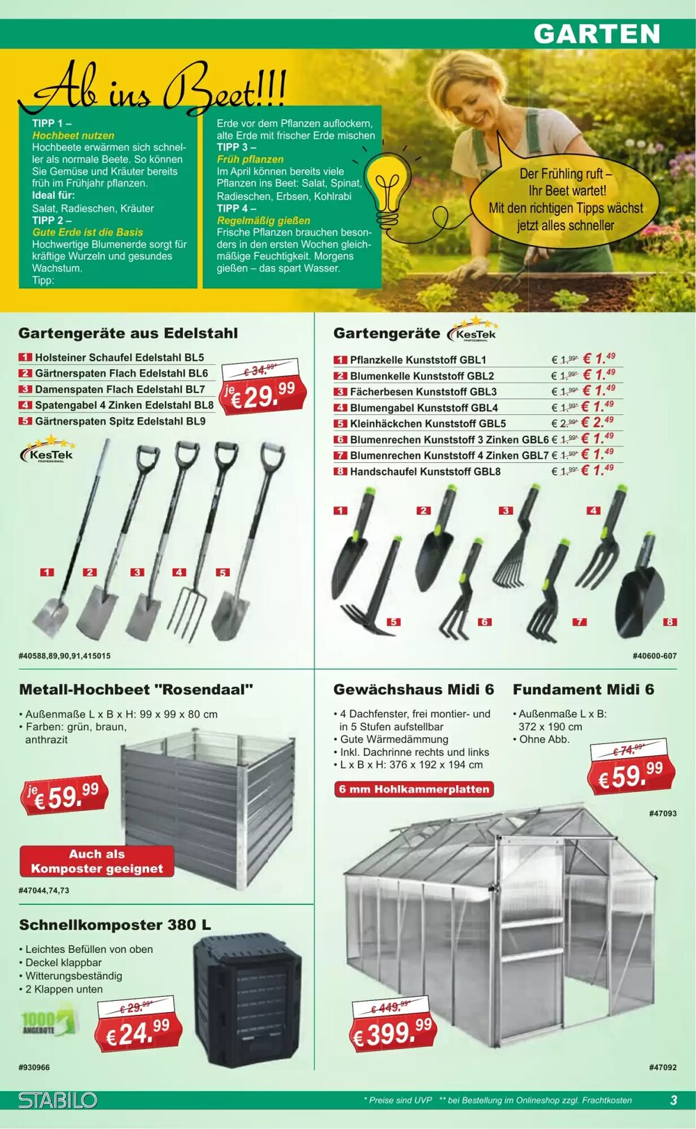 Stabilo Fachmarkt Prospekt (ab 08.04.2026) zum Blättern - Seite 3