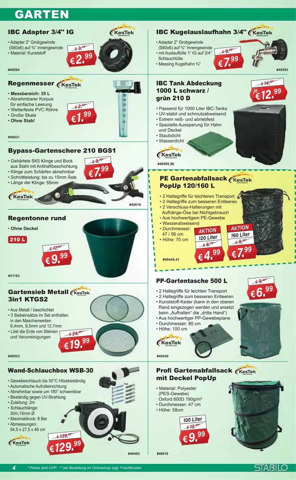 Stabilo Fachmarkt Prospekt (ab 08.04.2026) zum Blättern - Seite 4