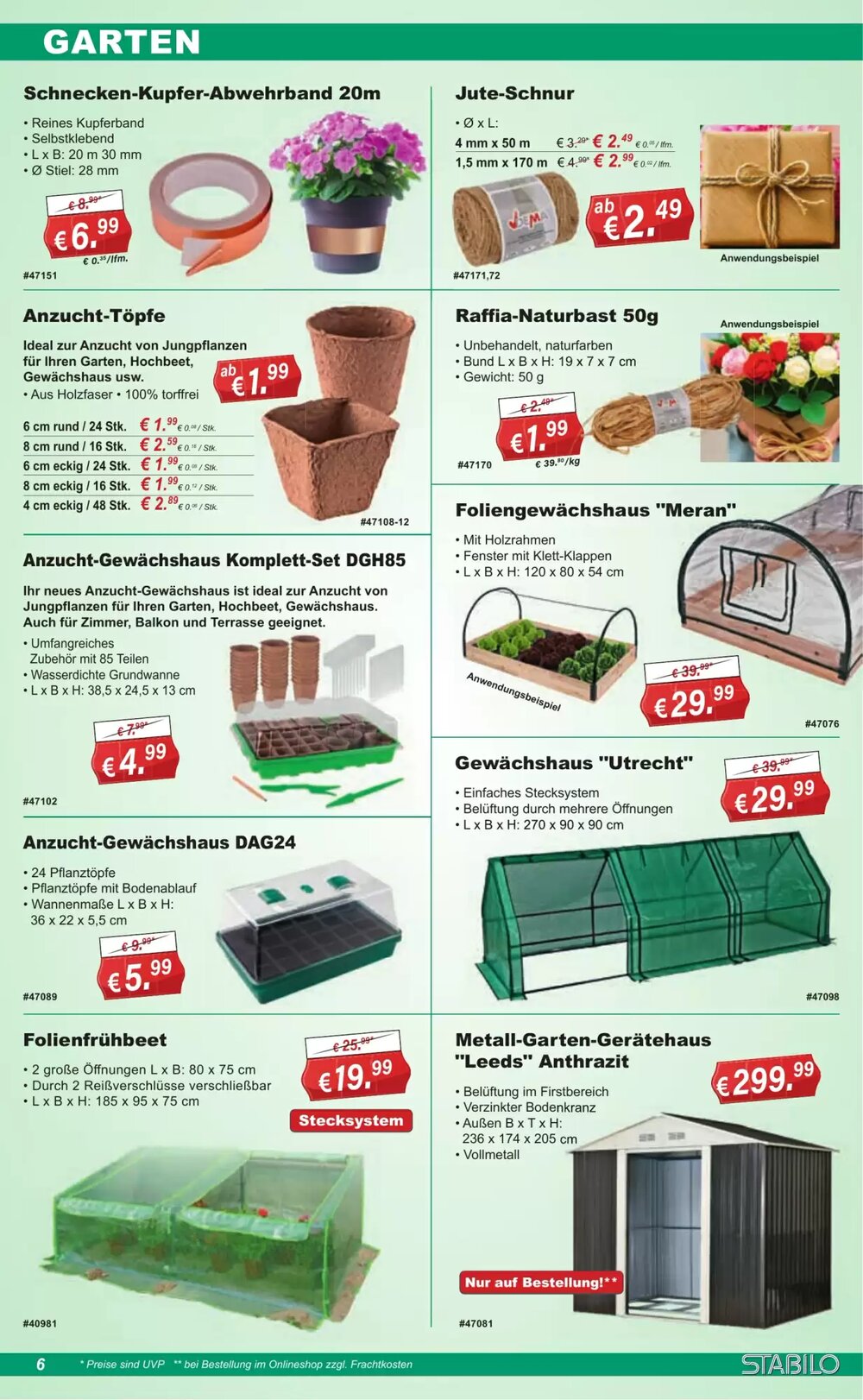 Stabilo Fachmarkt Prospekt (ab 08.04.2026) zum Blättern - Seite 6