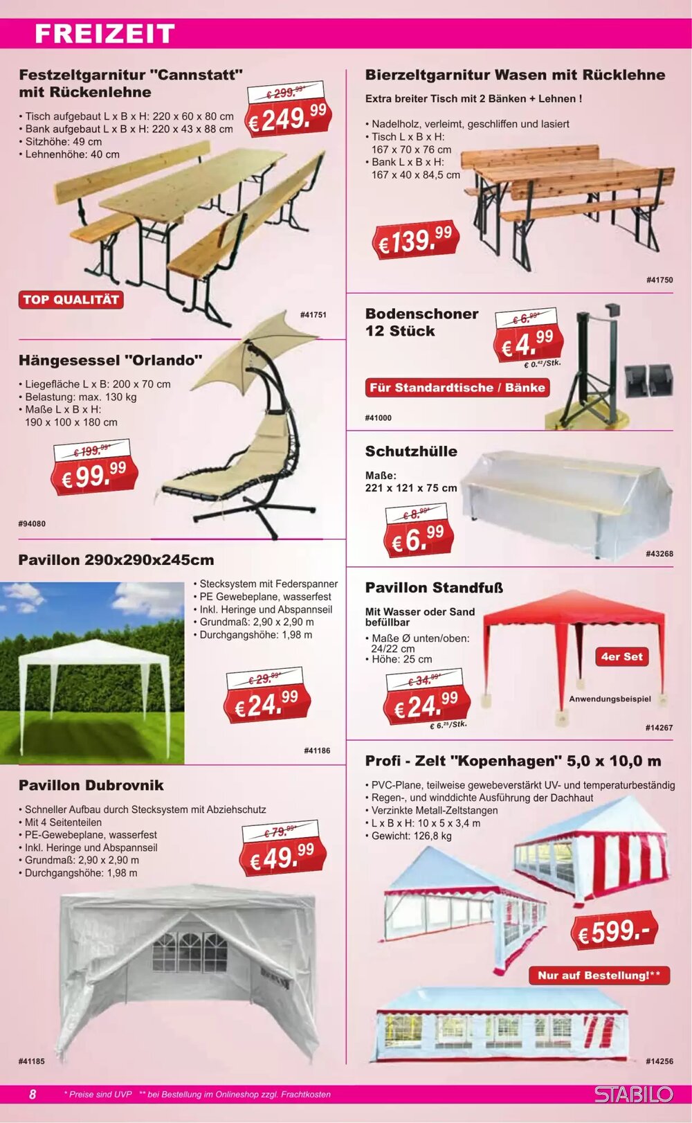 Stabilo Fachmarkt Prospekt (ab 08.04.2026) zum Blättern - Seite 8