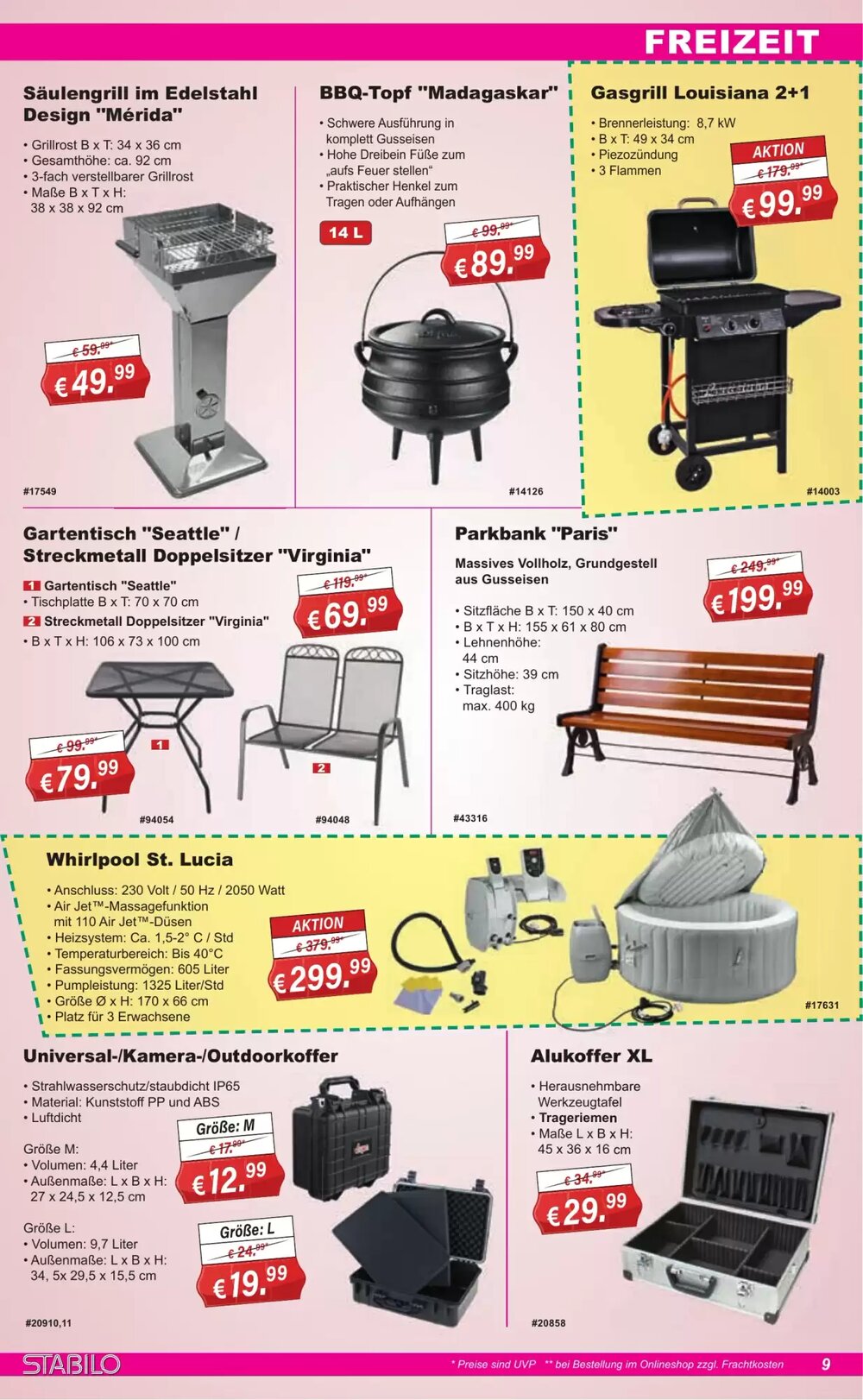 Stabilo Fachmarkt Prospekt (ab 08.04.2026) zum Blättern - Seite 9