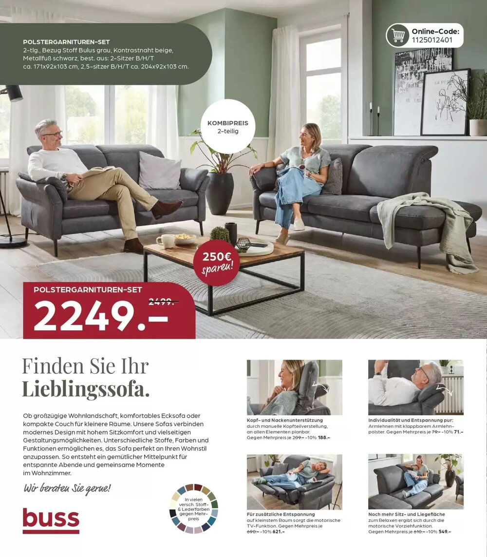 Möbel Buss Prospekt (ab 08.04.2026) zum Blättern - Seite 10