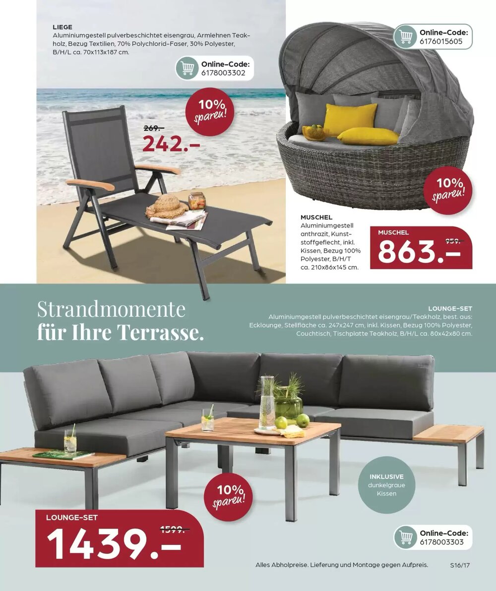 Möbel Buss Prospekt (ab 08.04.2026) zum Blättern - Seite 17