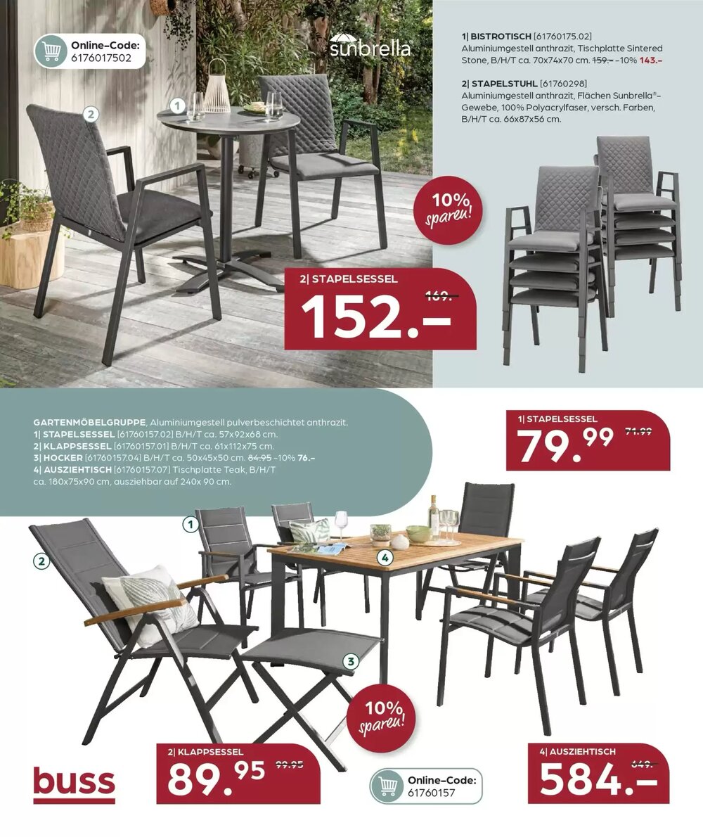 Möbel Buss Prospekt (ab 08.04.2026) zum Blättern - Seite 20