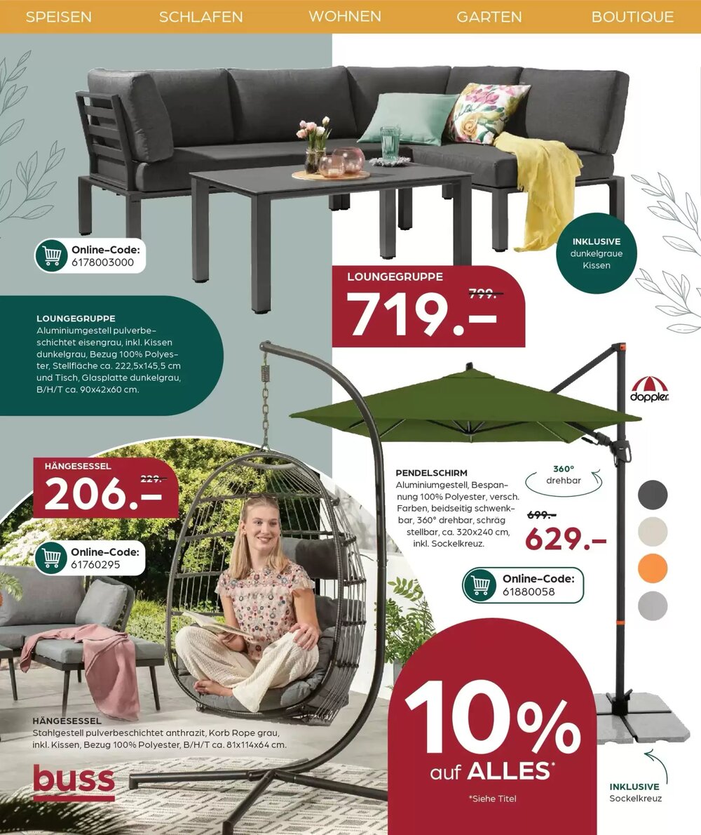 Möbel Buss Prospekt (ab 08.04.2026) zum Blättern - Seite 22