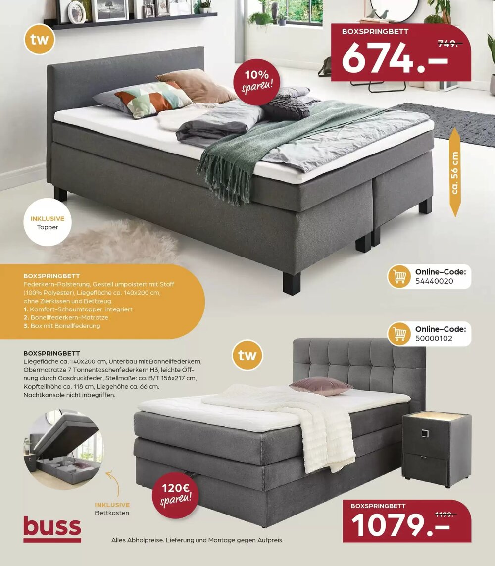 Möbel Buss Prospekt (ab 08.04.2026) zum Blättern - Seite 24