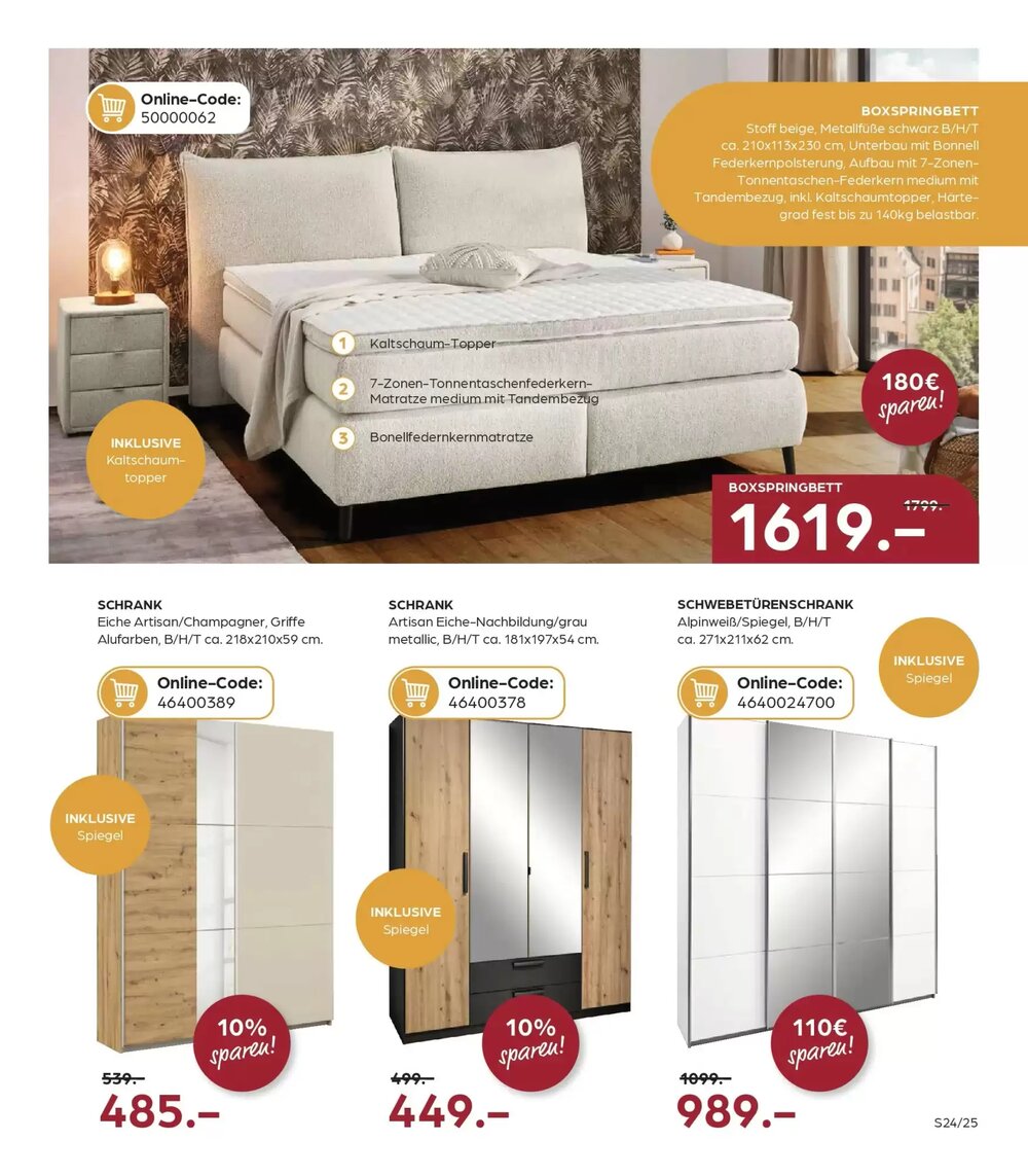 Möbel Buss Prospekt (ab 08.04.2026) zum Blättern - Seite 25
