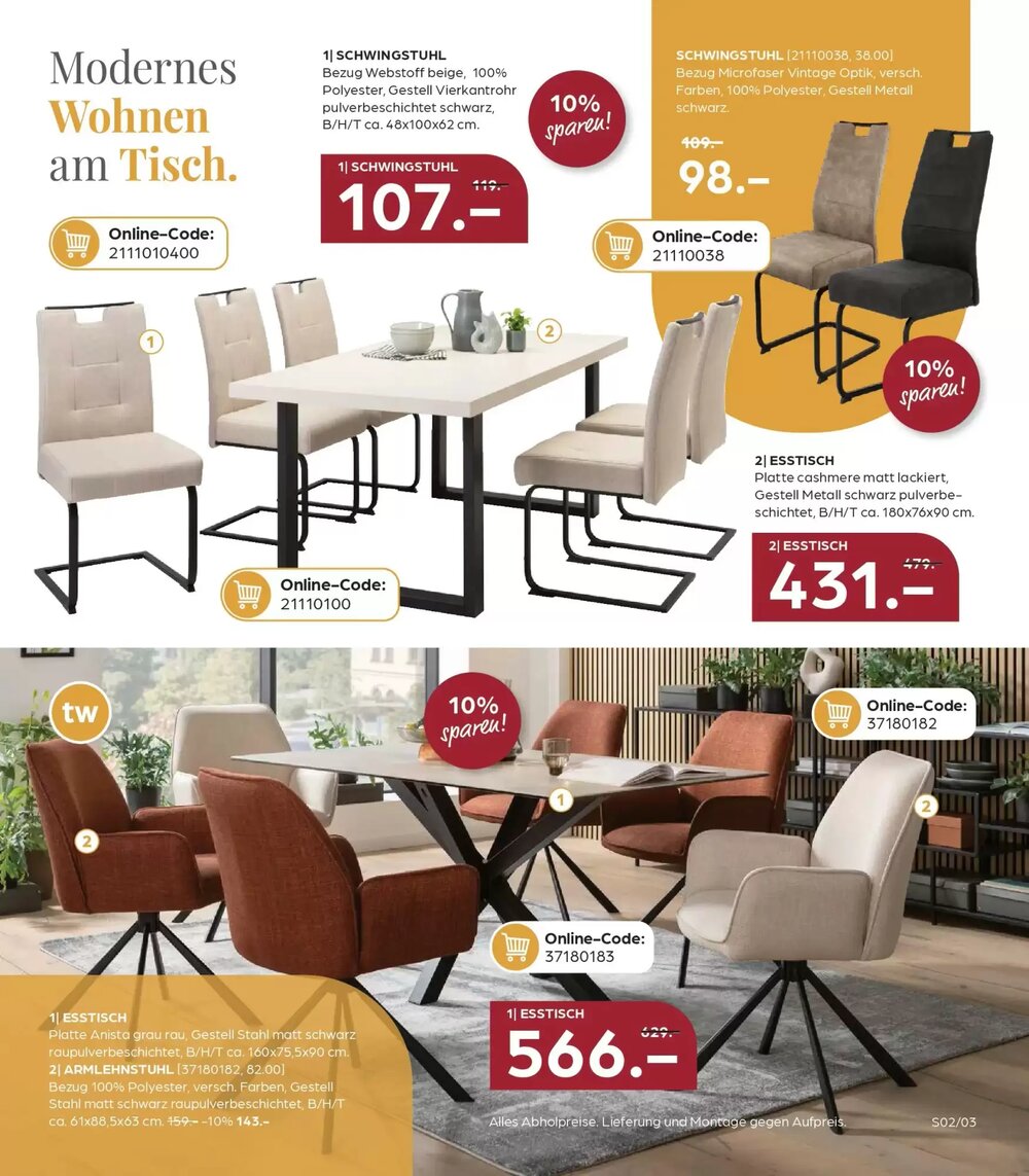 Möbel Buss Prospekt (ab 08.04.2026) zum Blättern - Seite 3