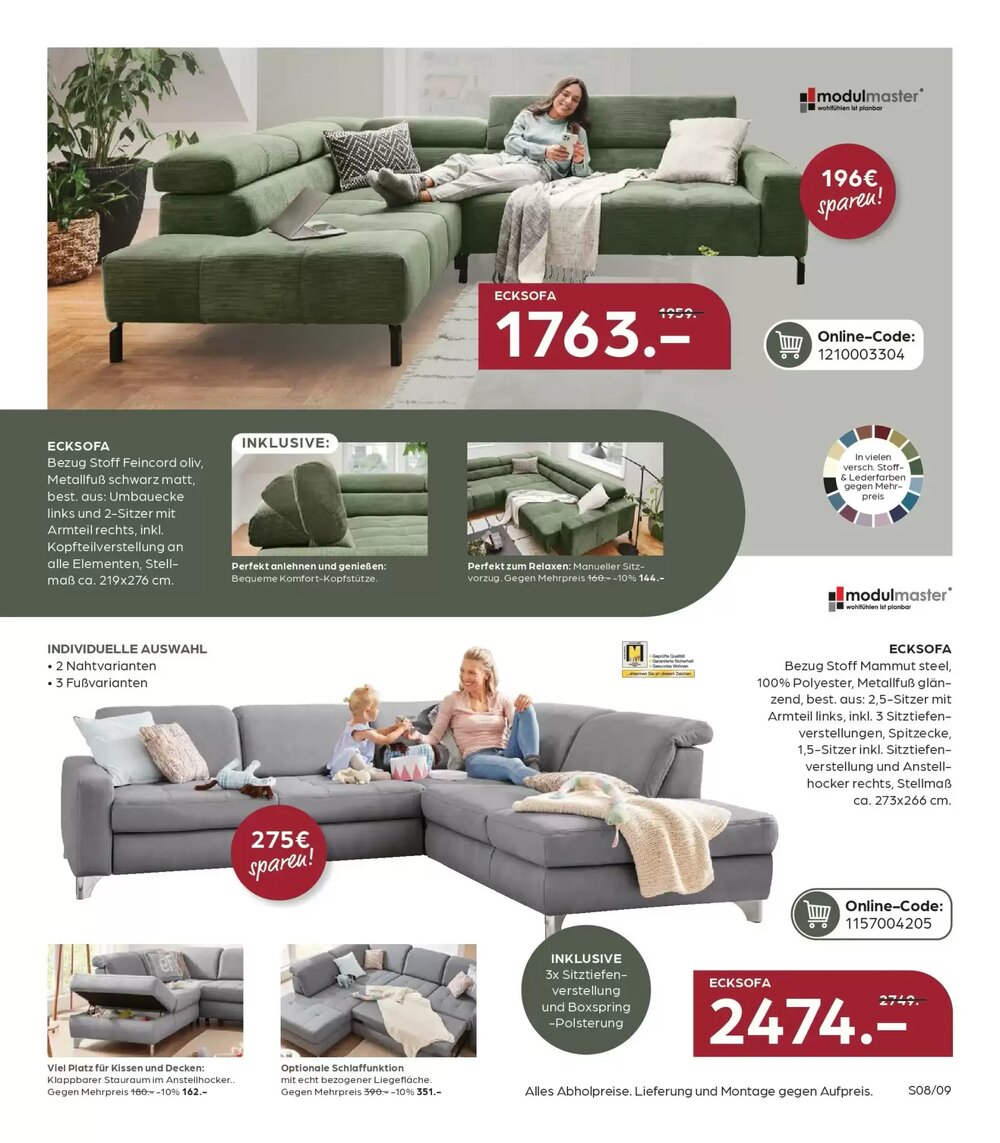 Möbel Buss Prospekt (ab 08.04.2026) zum Blättern - Seite 9