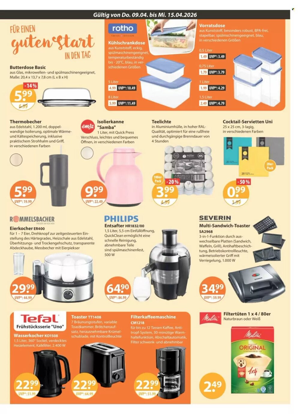 V Markt Prospekt (ab 09.04.2026) zum Blättern - Seite 17