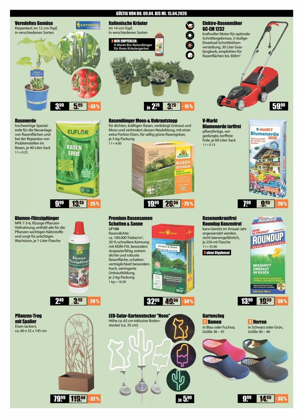 V Baumarkt Prospekt (ab 09.04.2026) zum Blättern - Seite 3