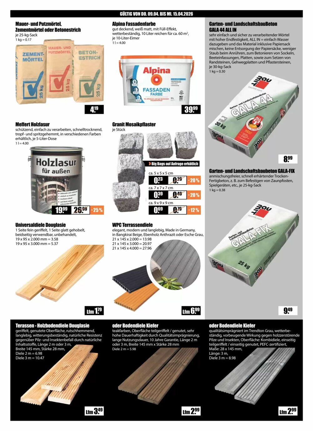 V Baumarkt Prospekt (ab 09.04.2026) zum Blättern - Seite 5