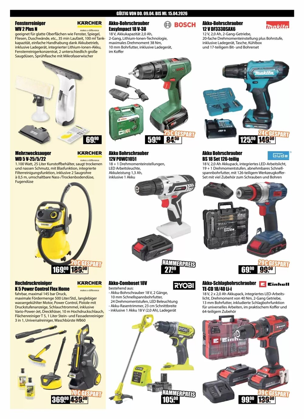 V Baumarkt Prospekt (ab 09.04.2026) zum Blättern - Seite 6
