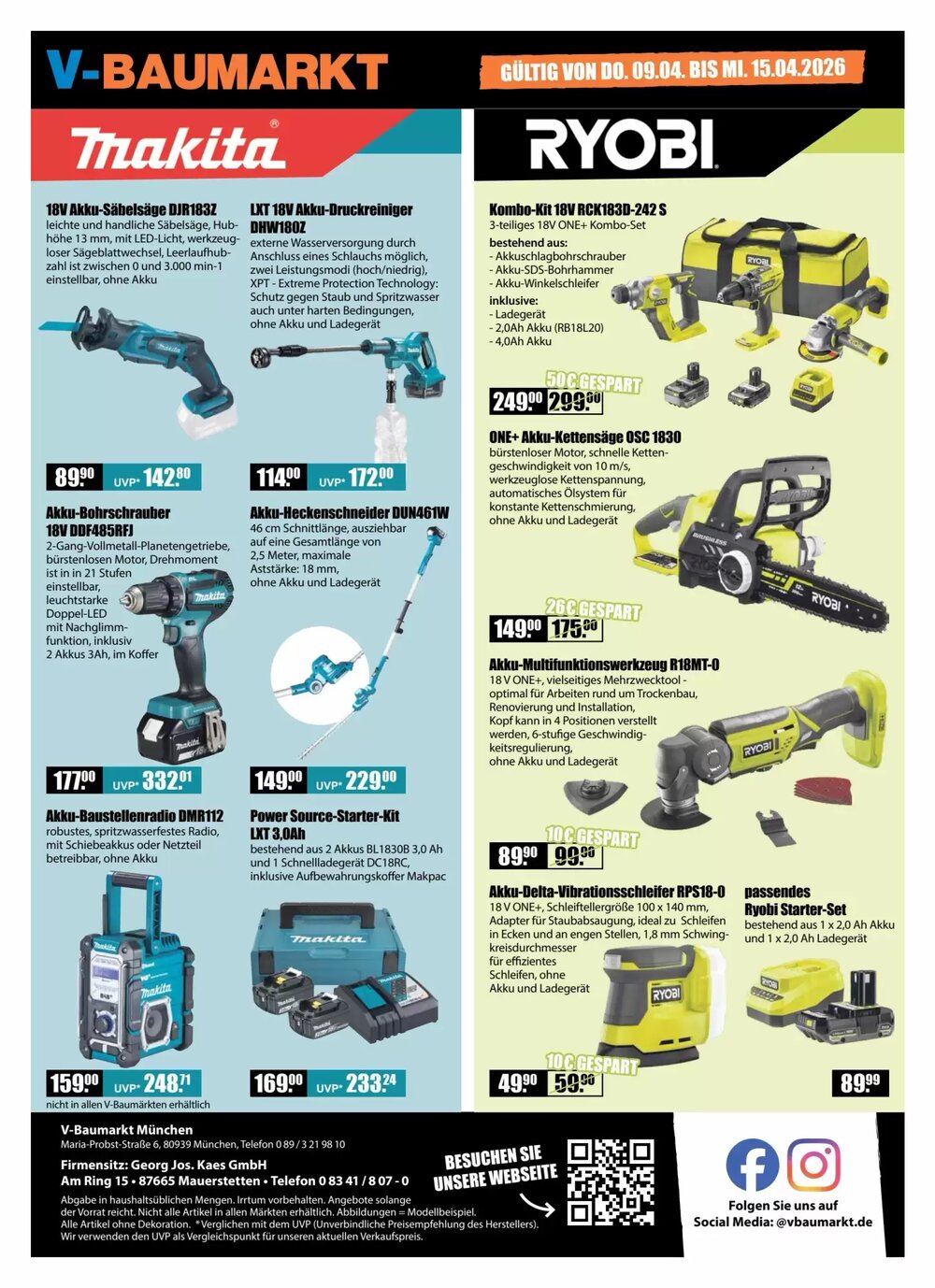 V Baumarkt Prospekt (ab 09.04.2026) zum Blättern - Seite 8