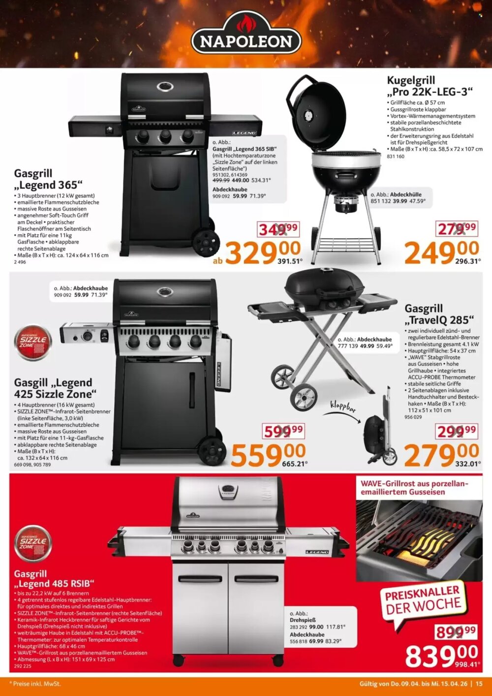 Selgros Prospekt (ab 09.04.2026) zum Blättern - Seite 15