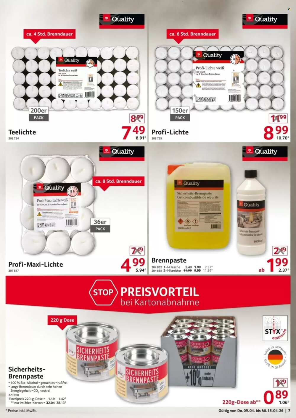 Selgros Prospekt (ab 09.04.2026) zum Blättern - Seite 7