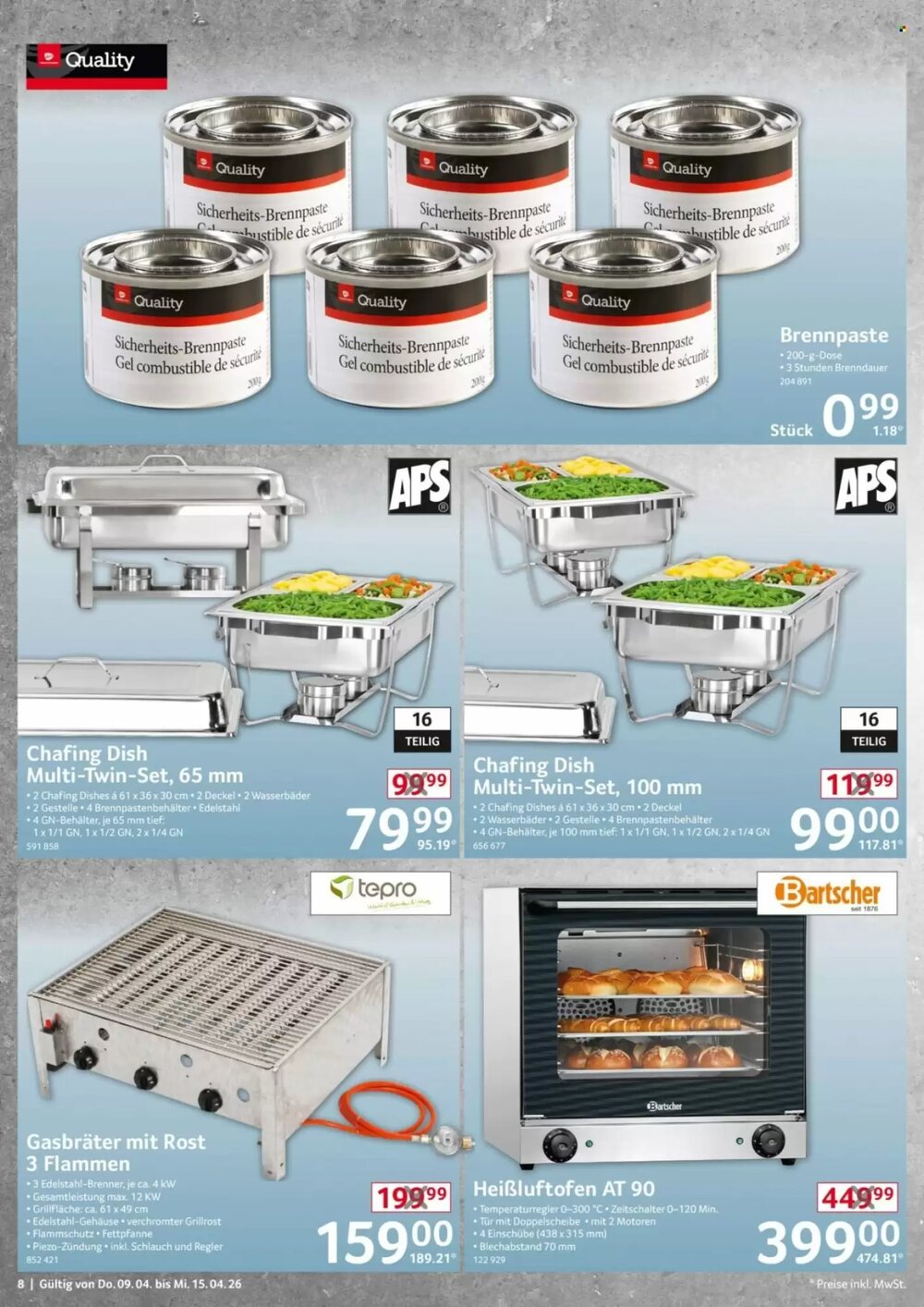 Selgros Prospekt (ab 09.04.2026) zum Blättern - Seite 8