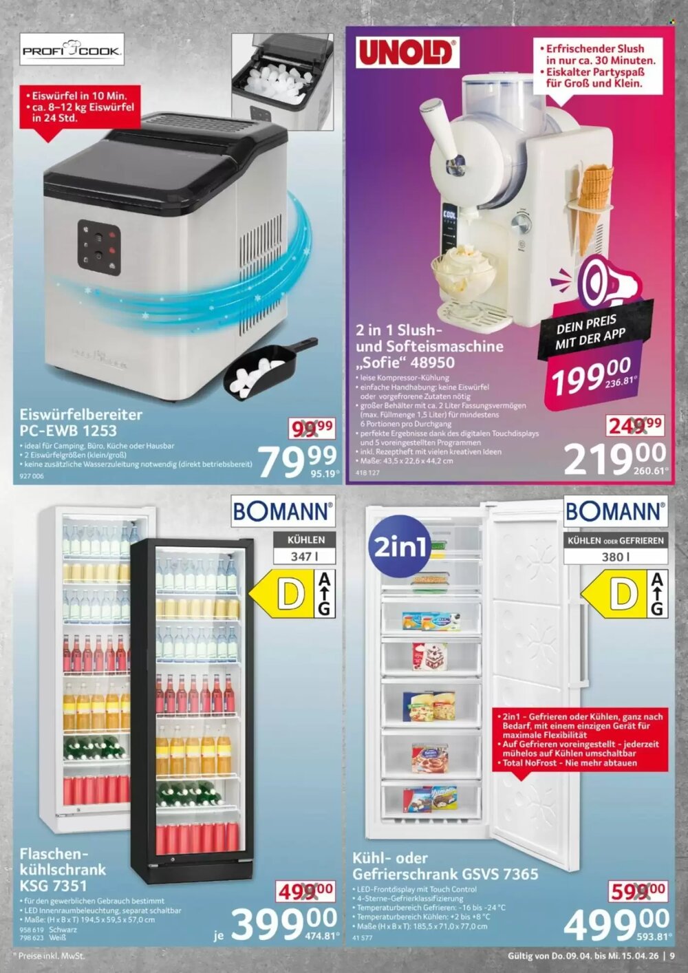 Selgros Prospekt (ab 09.04.2026) zum Blättern - Seite 9